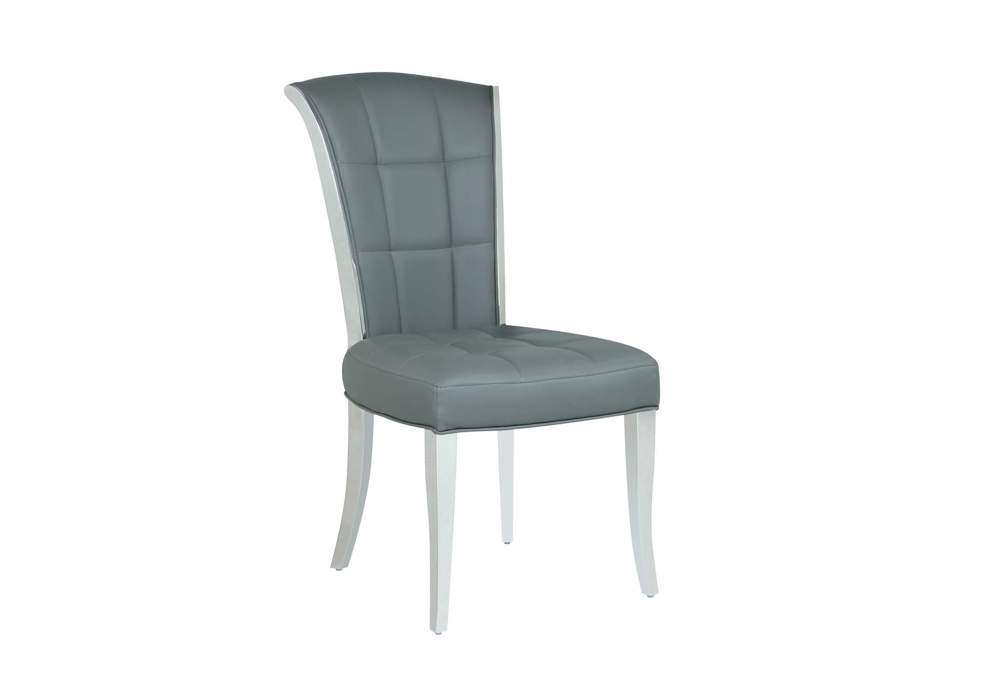 Contemporary Tufted Side Chair image 3