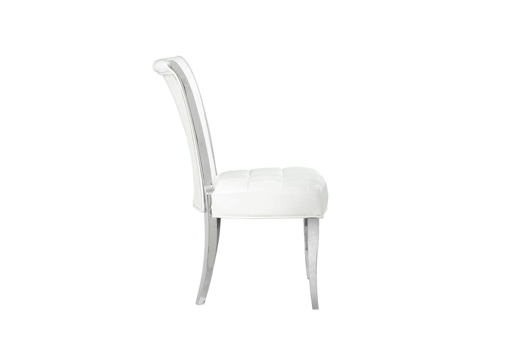 Contemporary Tufted Side Chair image 5