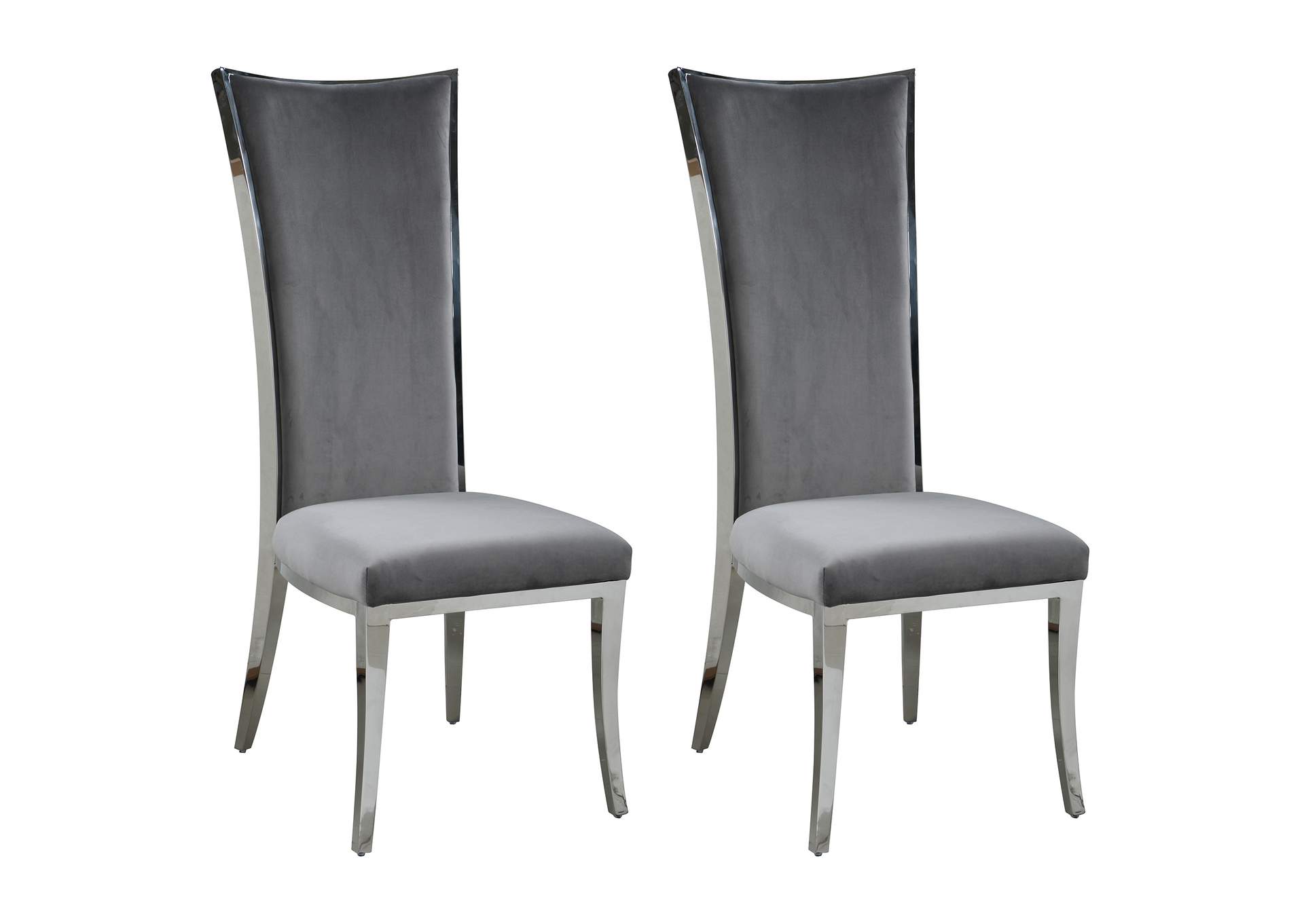 Contemporary Dining Set With Marble Top Table & 4 Chairs image 9