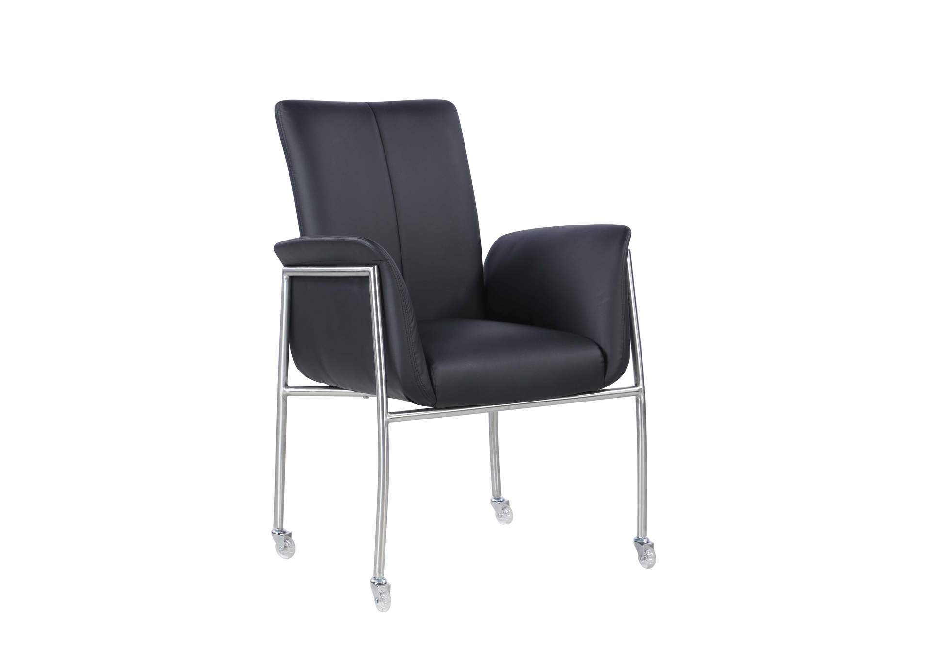 Contemporary Arm Chair With Casters image 4