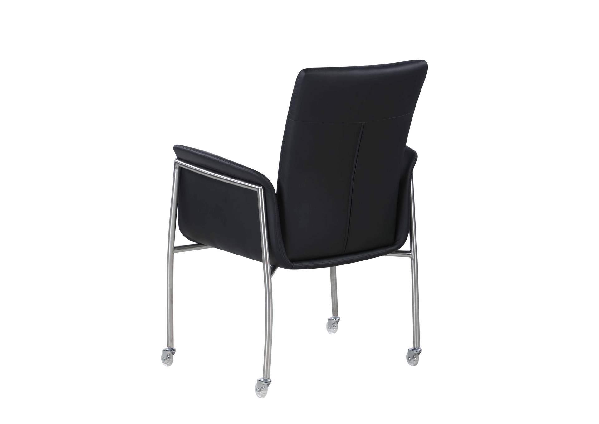 Contemporary Arm Chair With Casters image 7