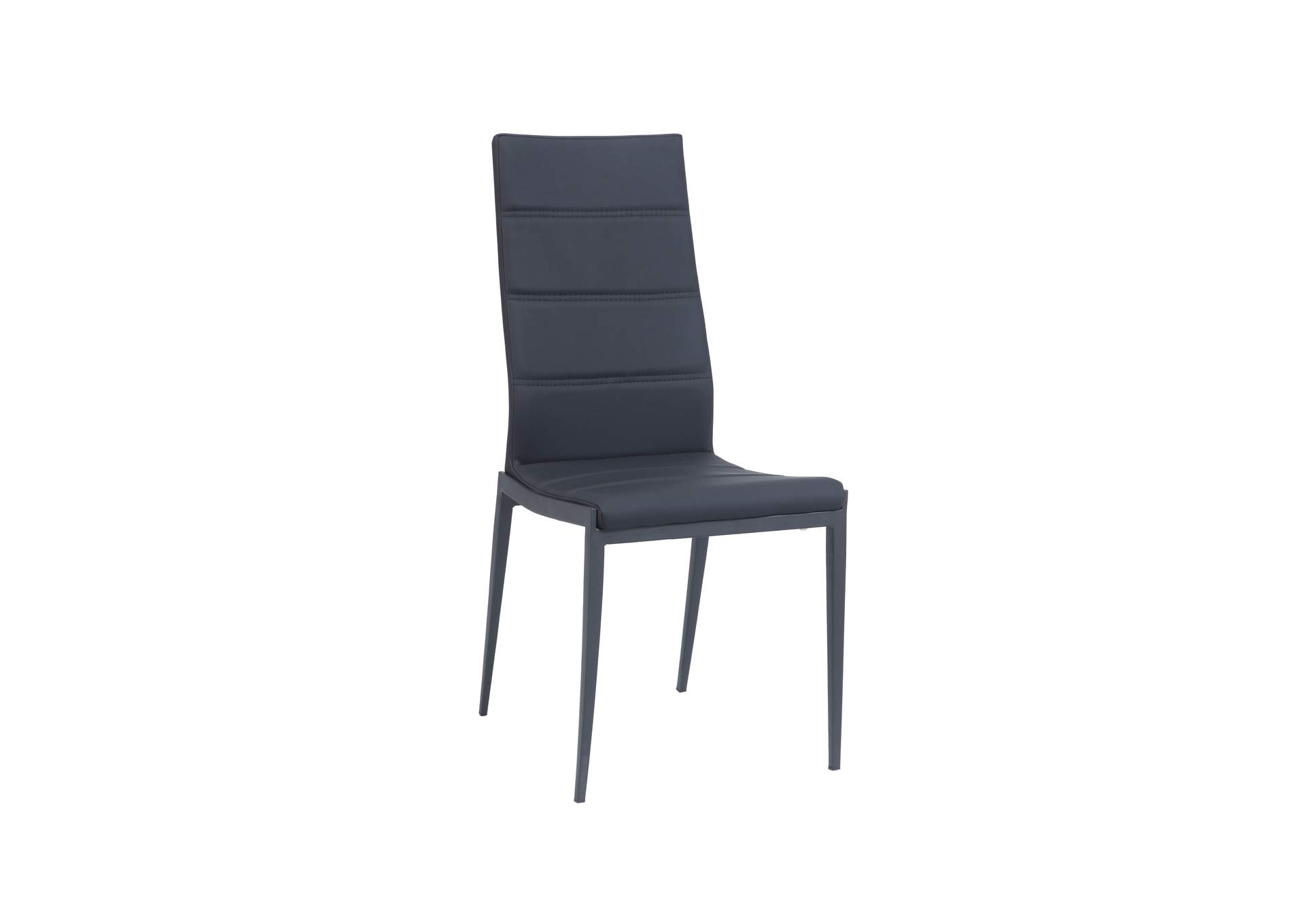 Contemporary Stitched-Back Side Chair image 3
