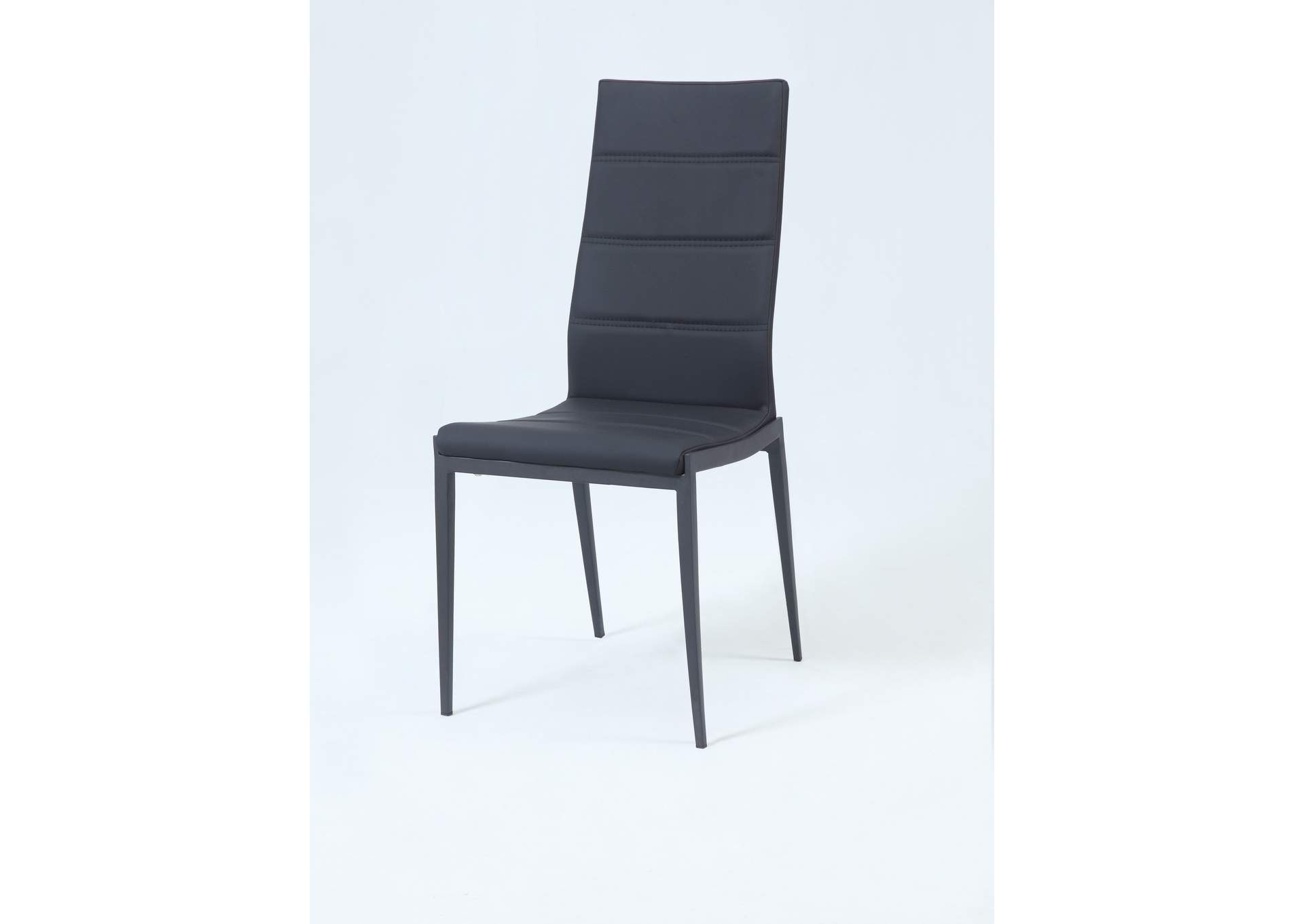 Contemporary Stitched-Back Side Chair image 7