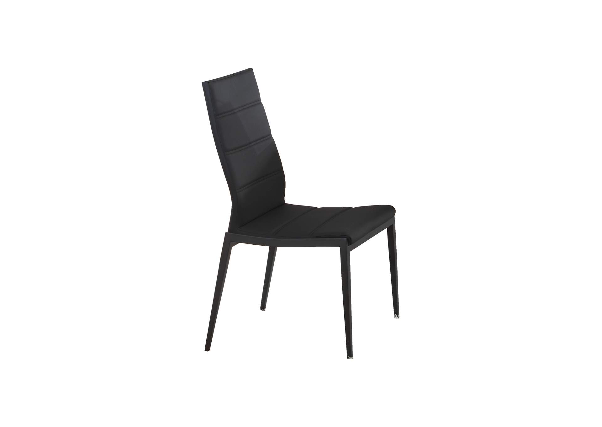 Contemporary Stitched-Back Side Chair image 4