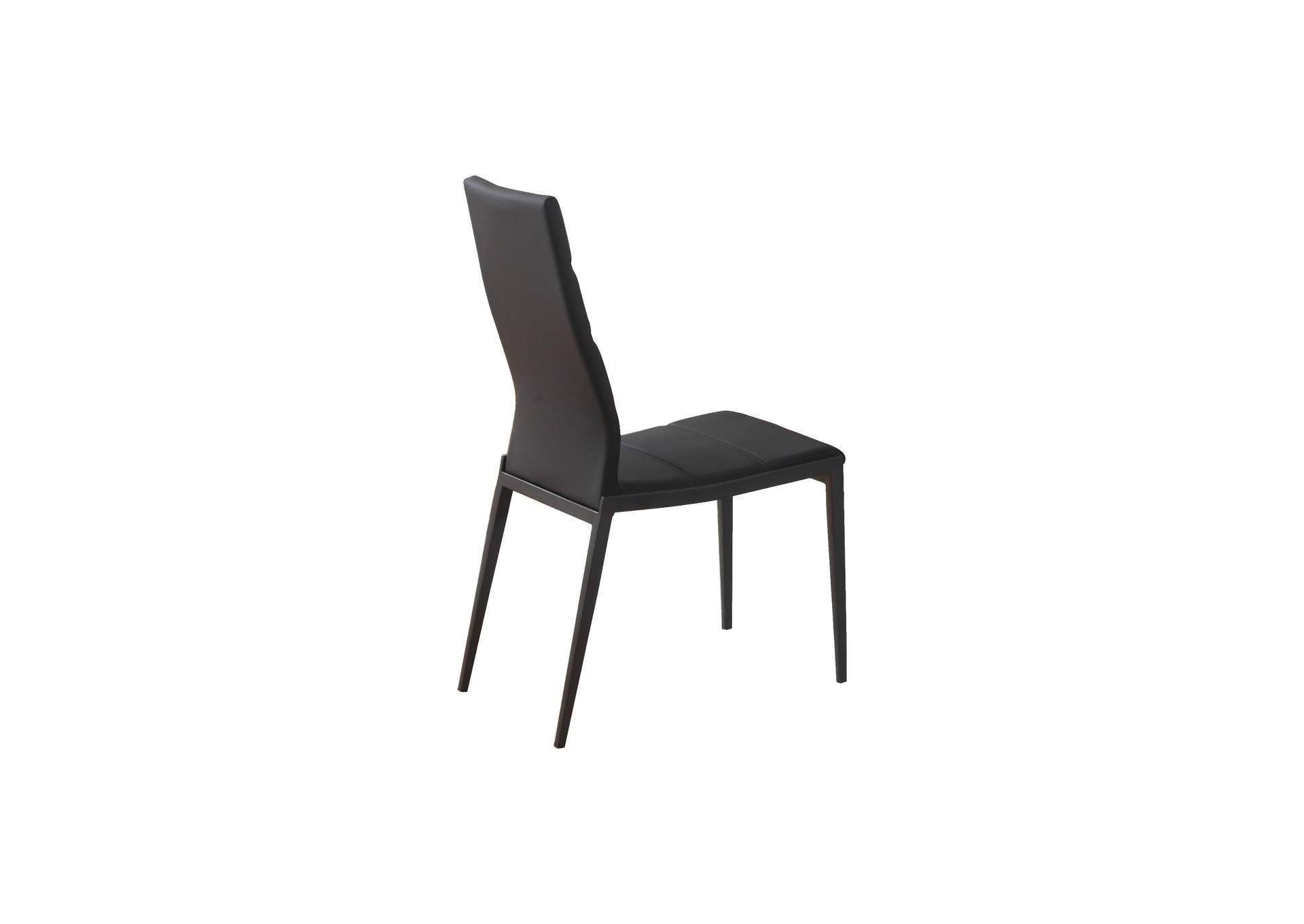 Contemporary Stitched-Back Side Chair image 5