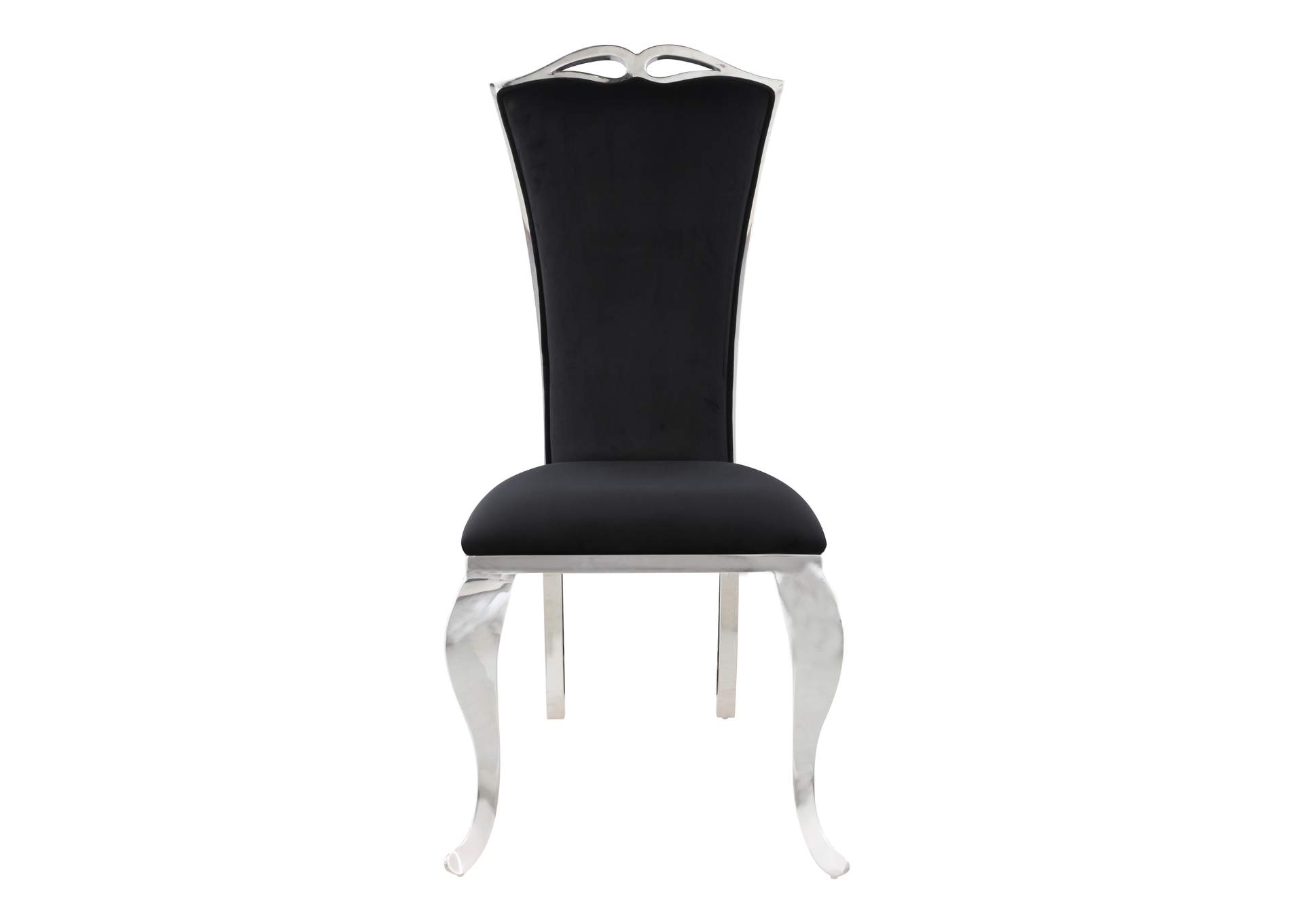 Modern Tall-Back Side Chair With Cabriole Legs image 5