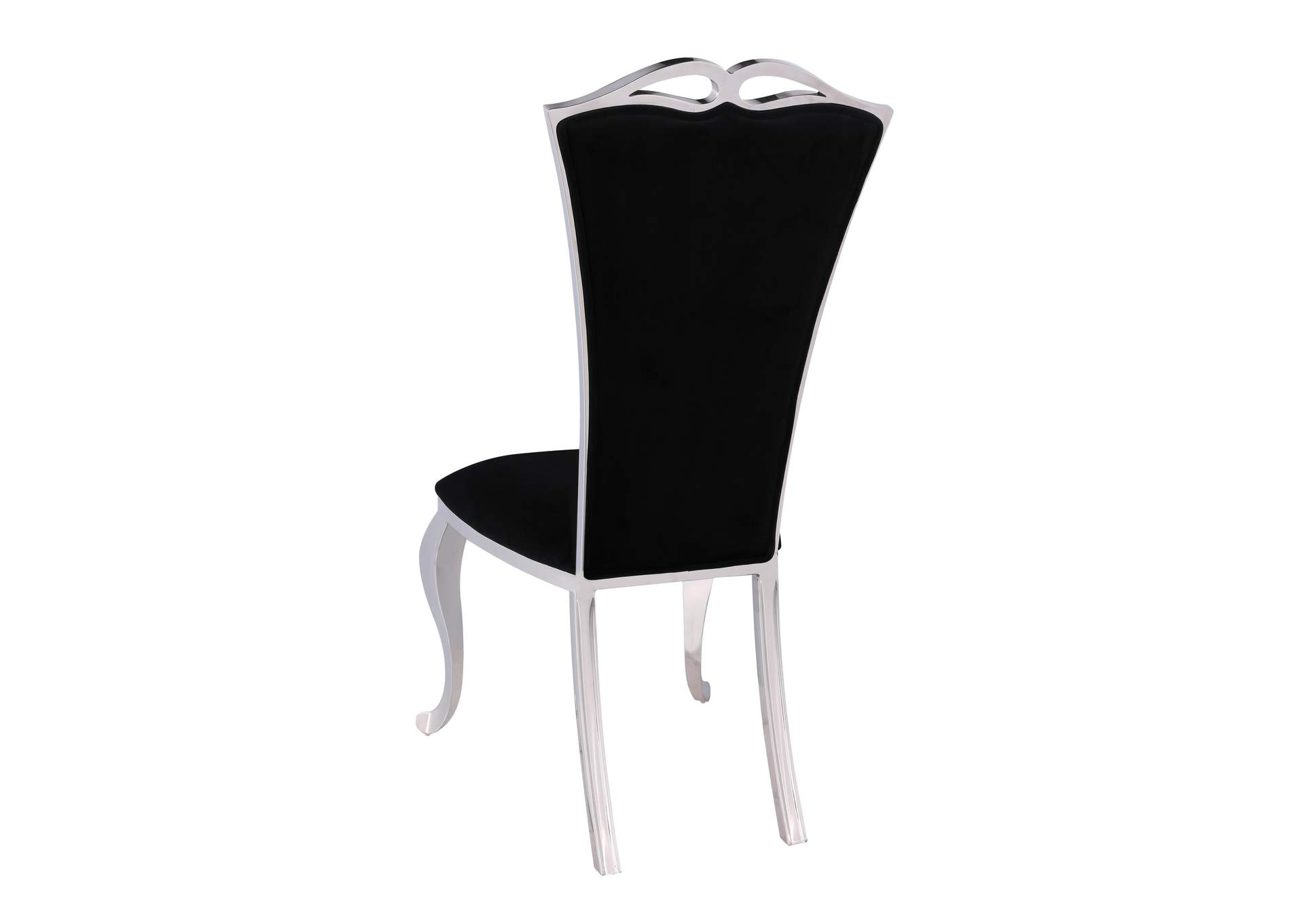 Modern Tall-Back Side Chair With Cabriole Legs image 4