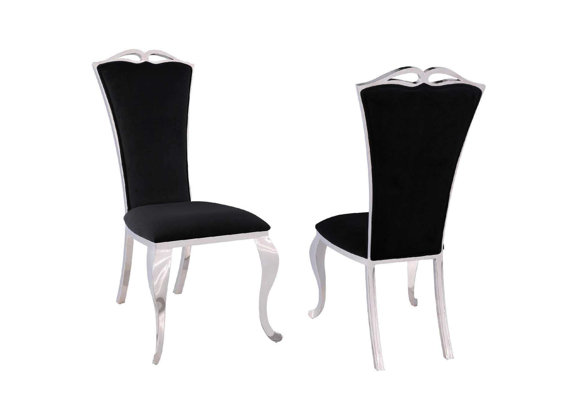 Modern Tall-Back Side Chair With Cabriole Legs image 10