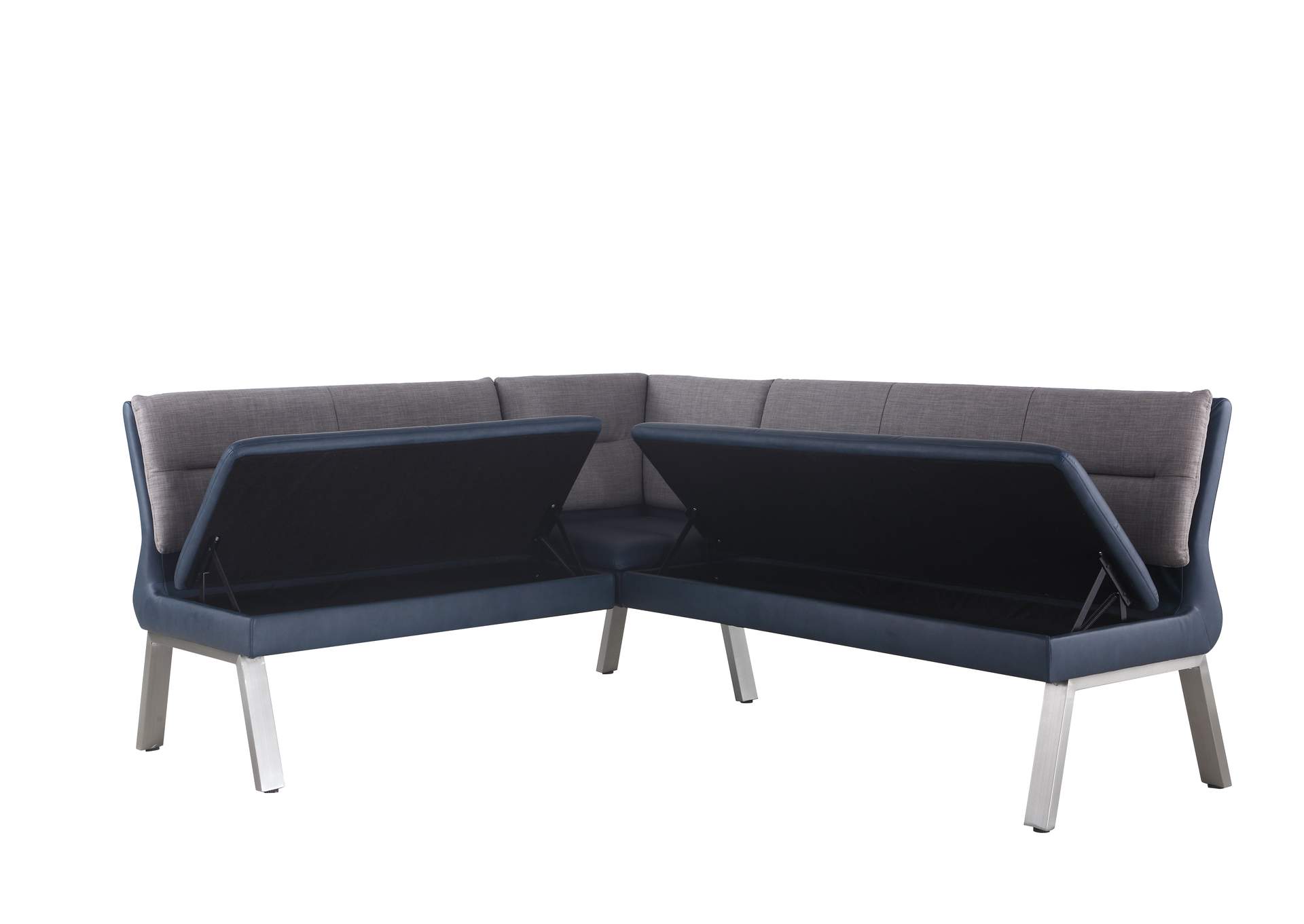 Modern 2-Tone Reversible Nook With Storage image 6