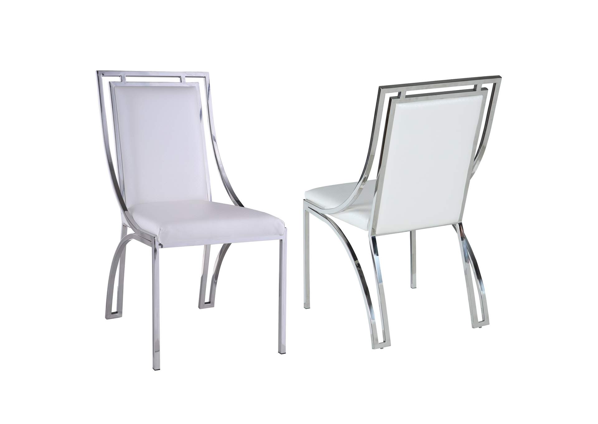 Contemporary Open Frame Side Chair image 7