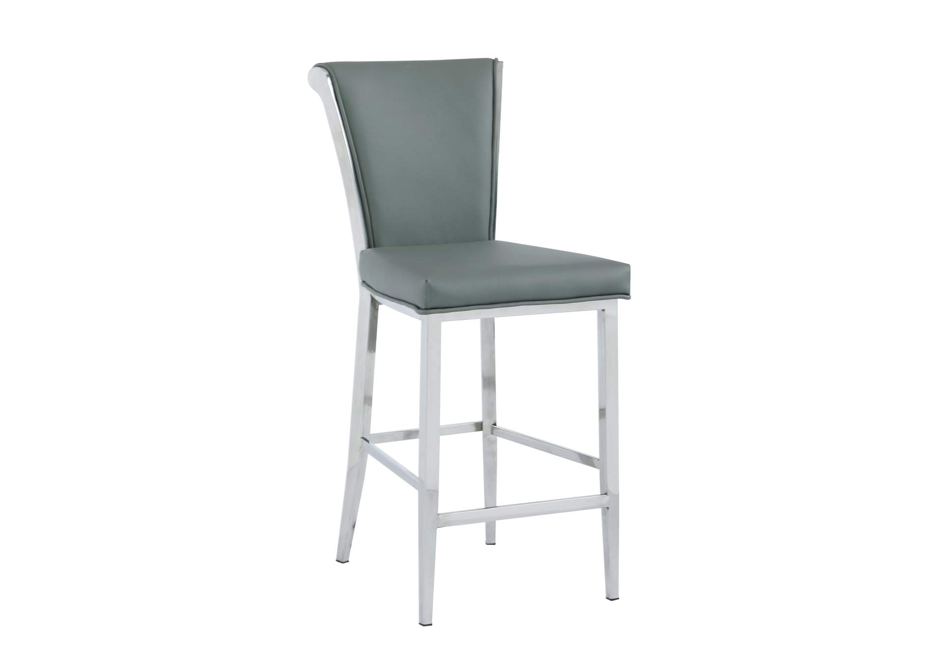 Contemporary Flare Back Counter Stool image 1