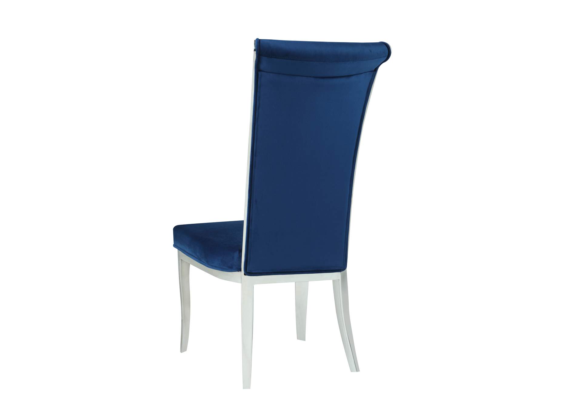 Contemporary Tall Roll Back Side Chair image 3