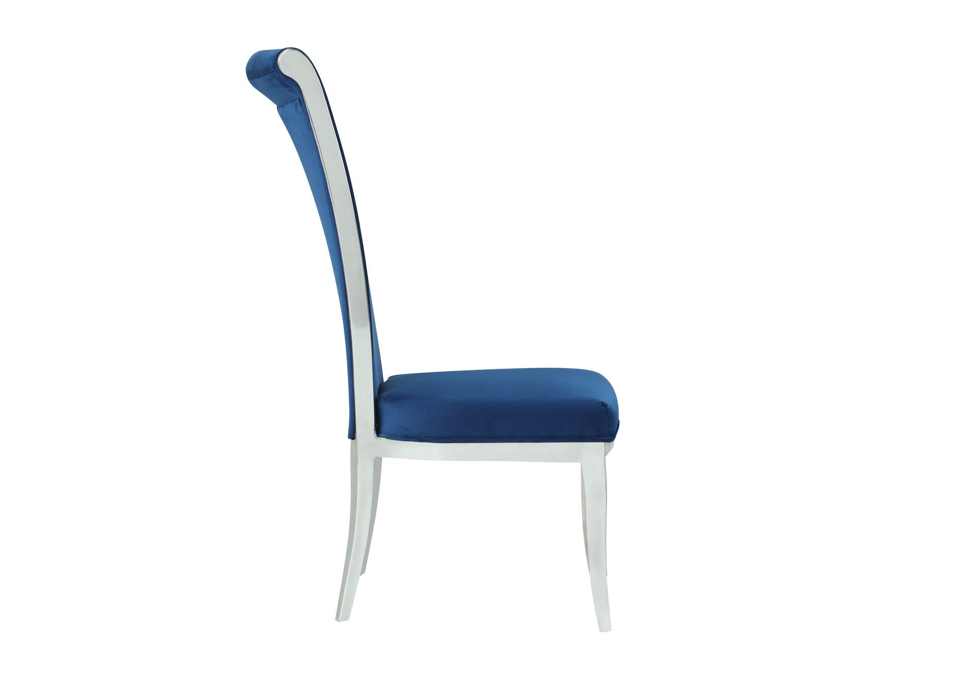 Contemporary Tall Roll Back Side Chair image 6