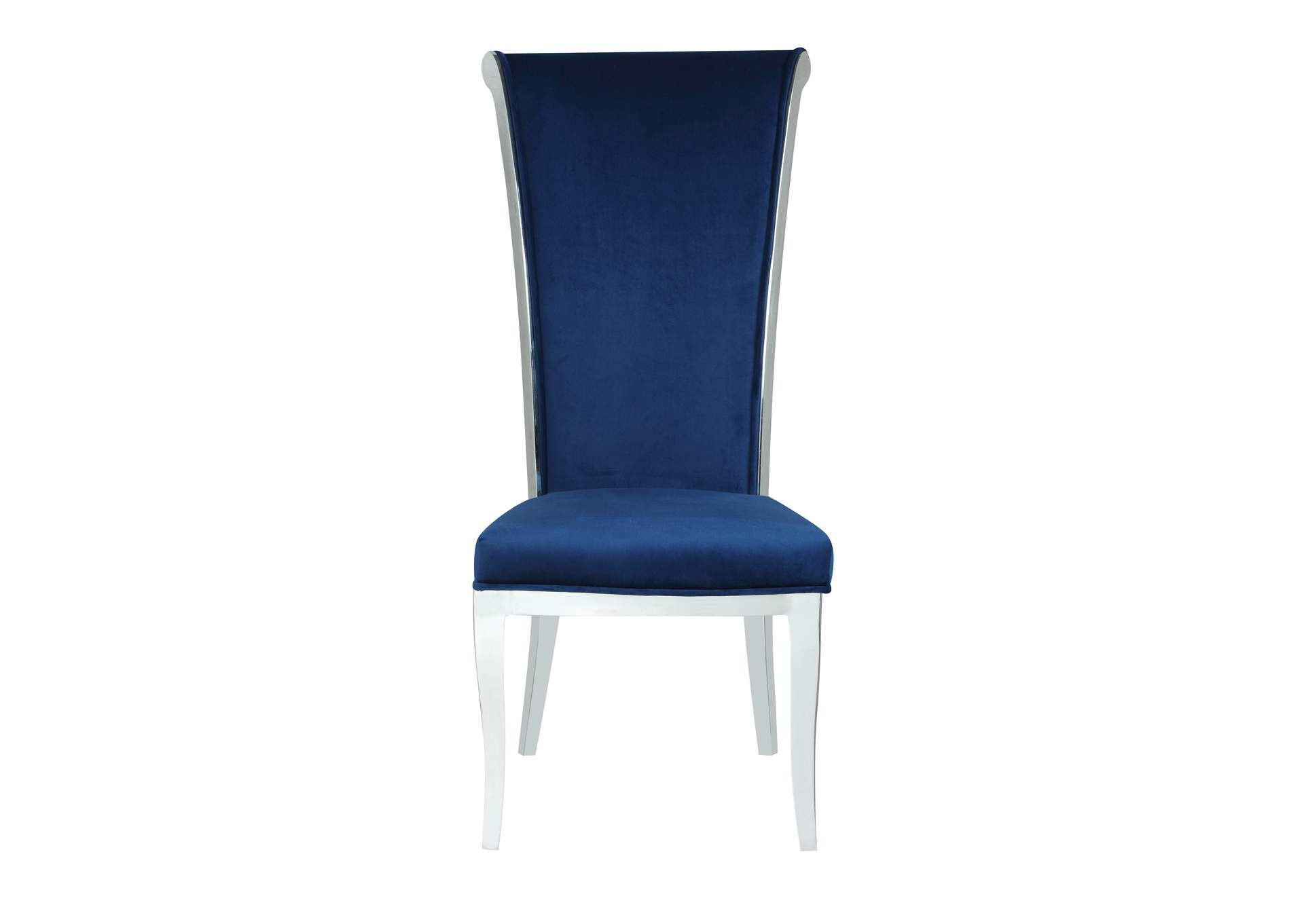 Contemporary Tall Roll Back Side Chair image 4