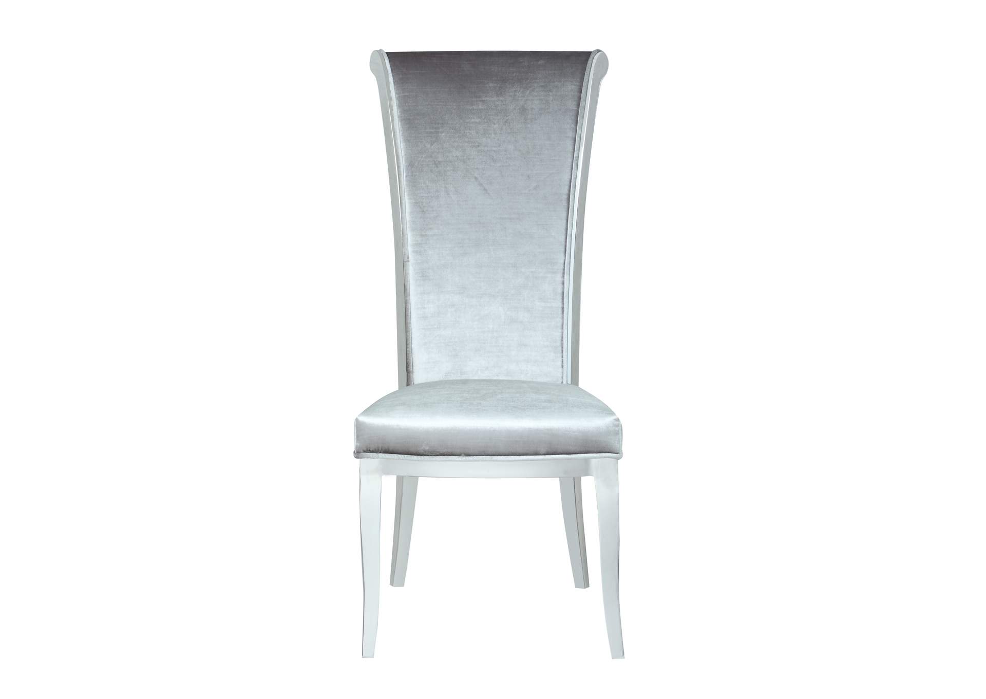 Contemporary Tall Roll Back Side Chair image 5