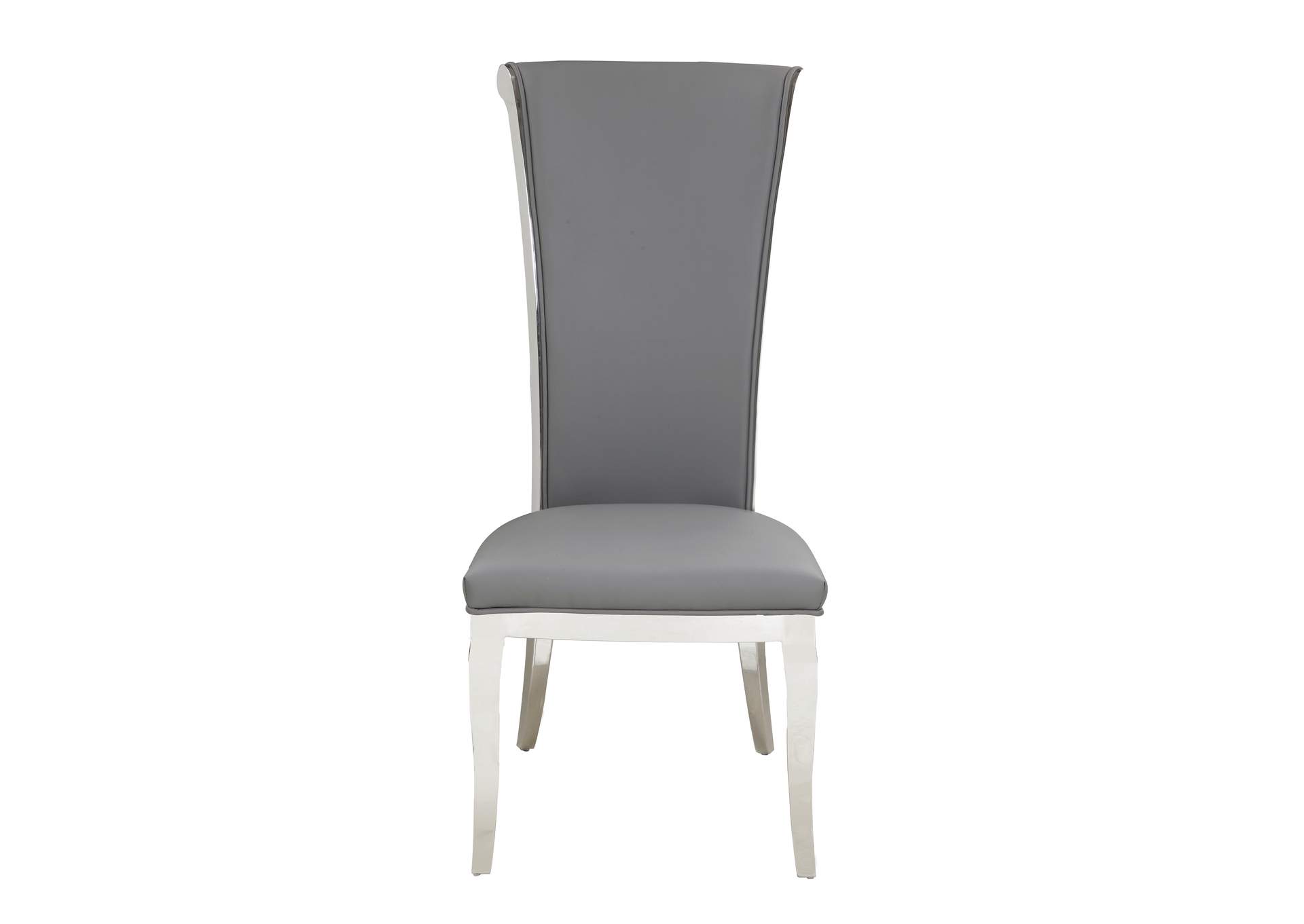 Contemporary Motion-Extendable Glass Dining Set With 4 Chairs image 12