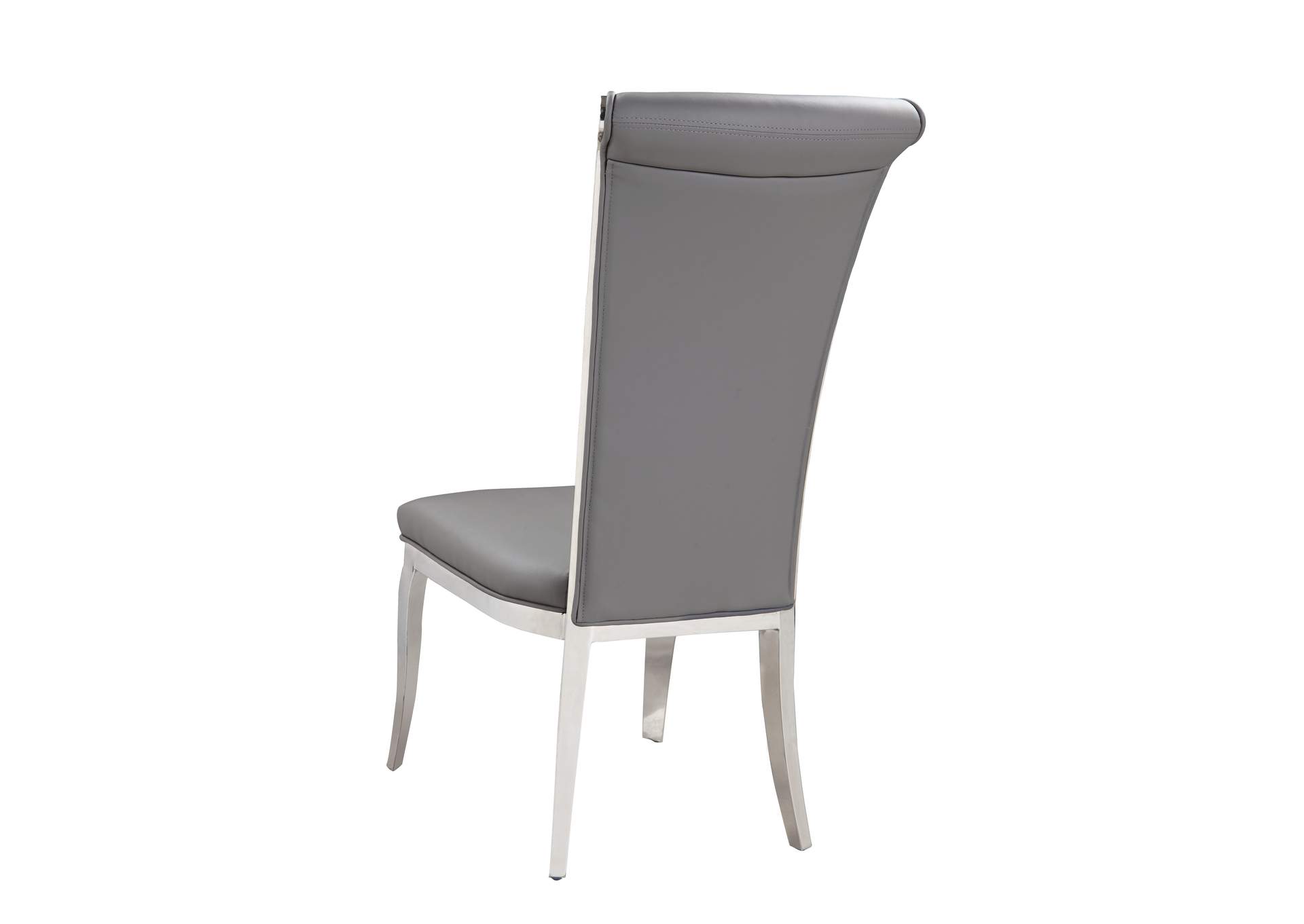Contemporary Tall Roll Back Side Chair image 4
