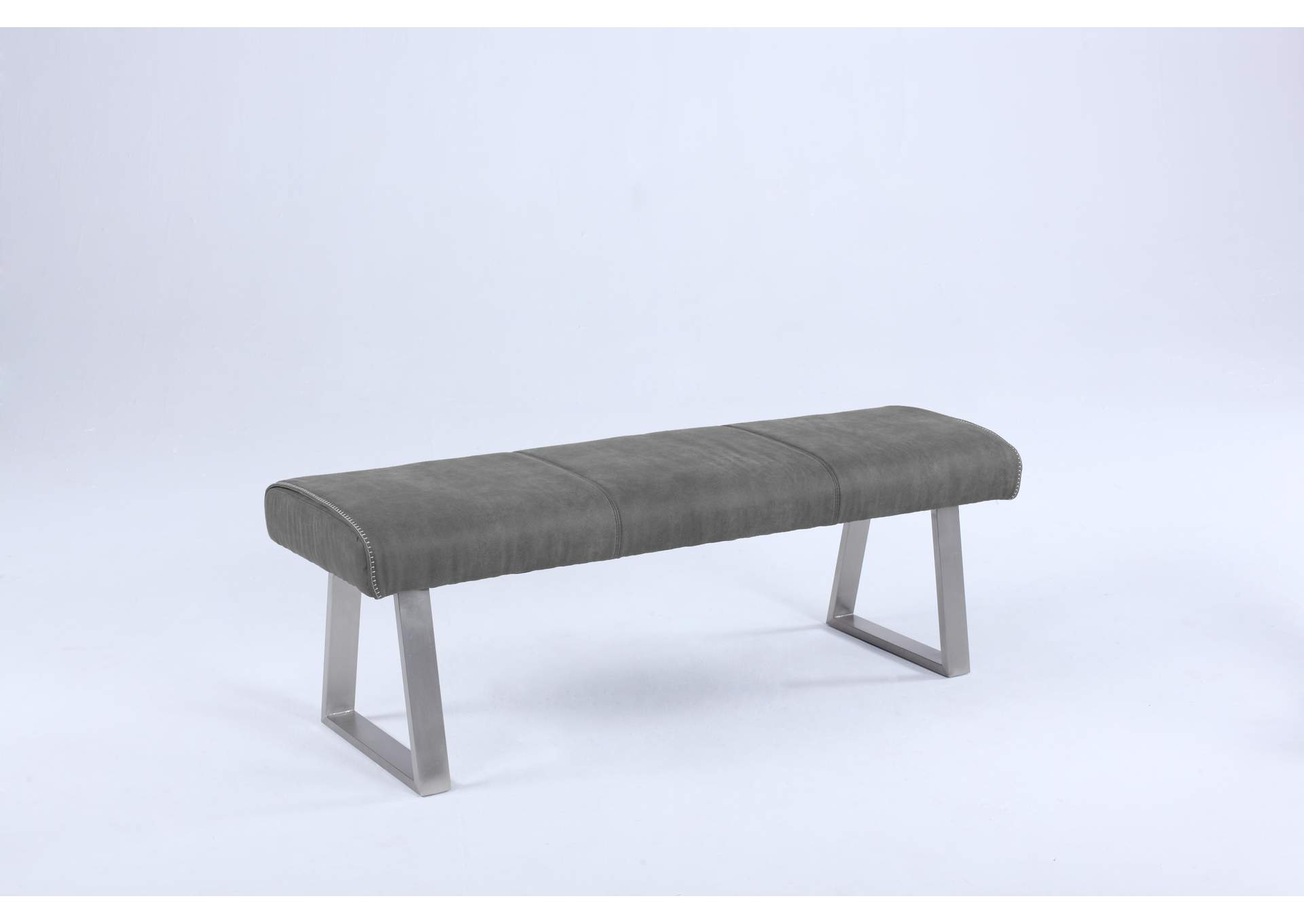 Contemporary Bench With Highlight Stitching image 1