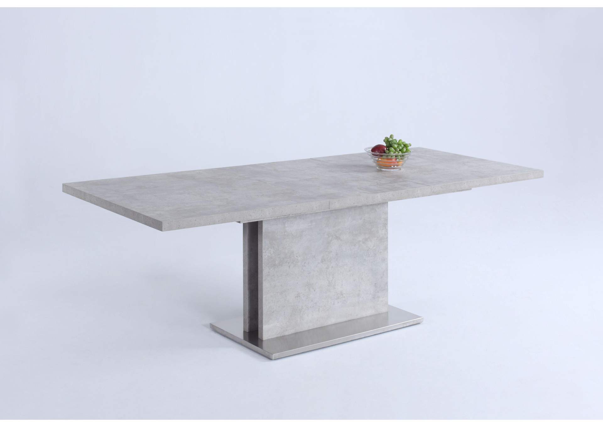 Gray Melamine Duo-Slated Pedestal image 1