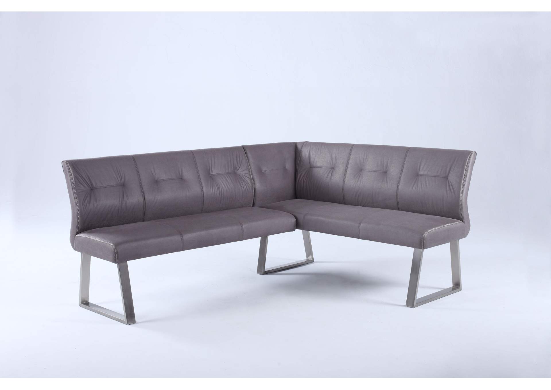 Contemporary Tufted-Back Reversible Nook image 1