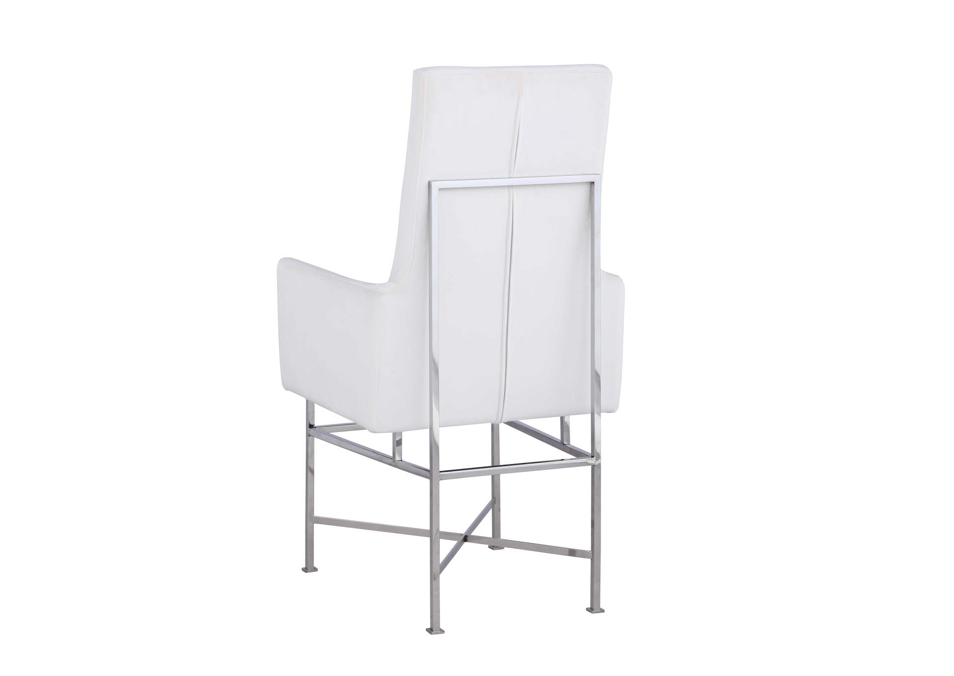 Contemporary Arm Chair With Steel Frame image 4