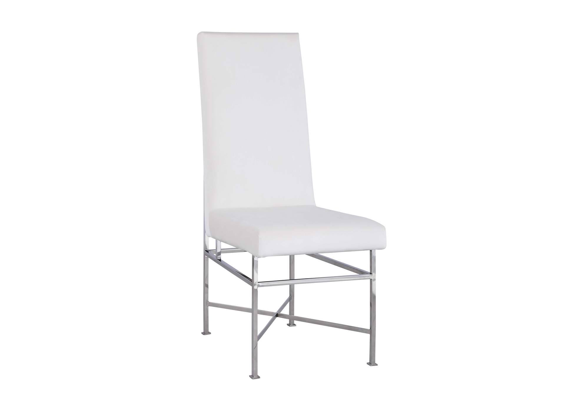 Contemporary Side Chair With Steel Frame image 3