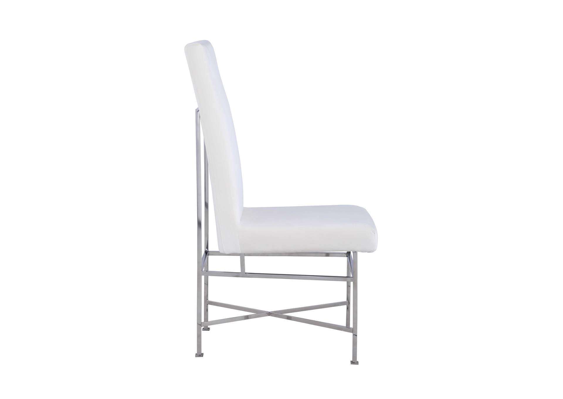 Contemporary Side Chair With Steel Frame image 6