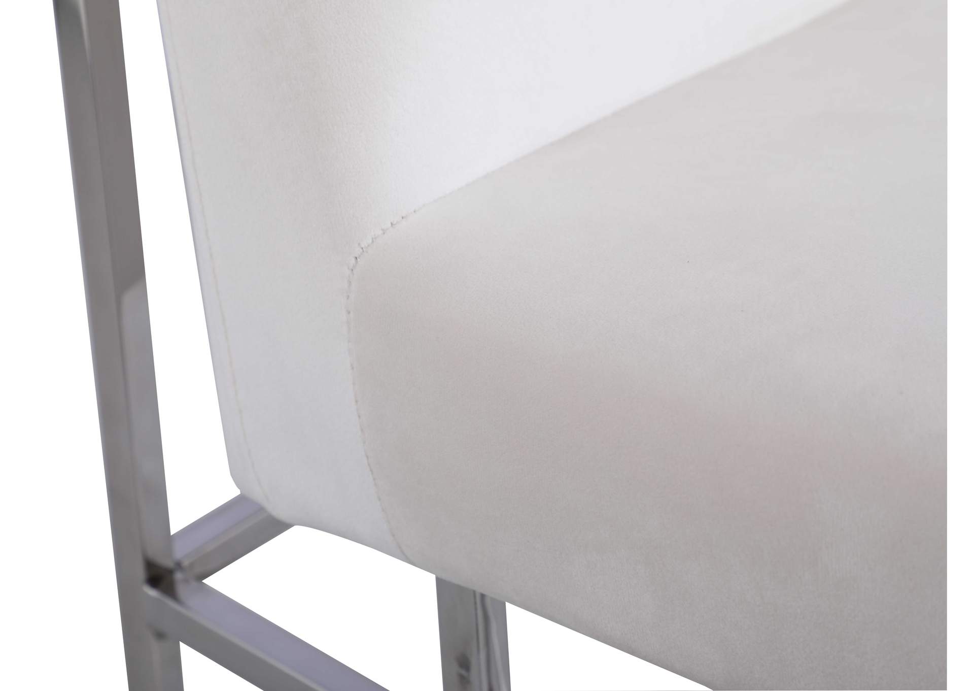 Contemporary Side Chair With Steel Frame image 8