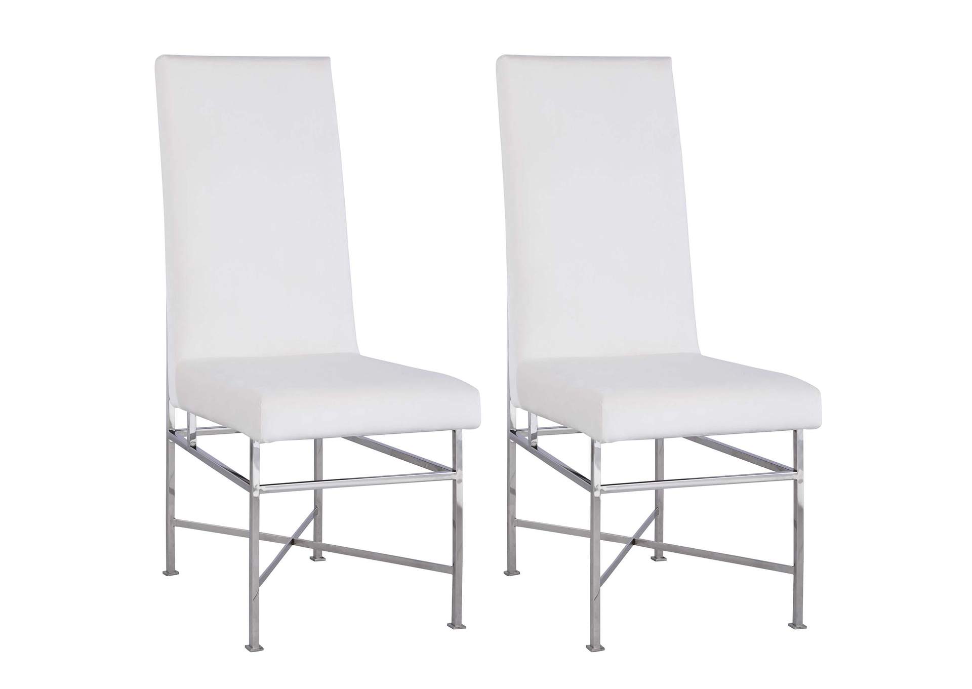 Contemporary Side Chair With Steel Frame image 10