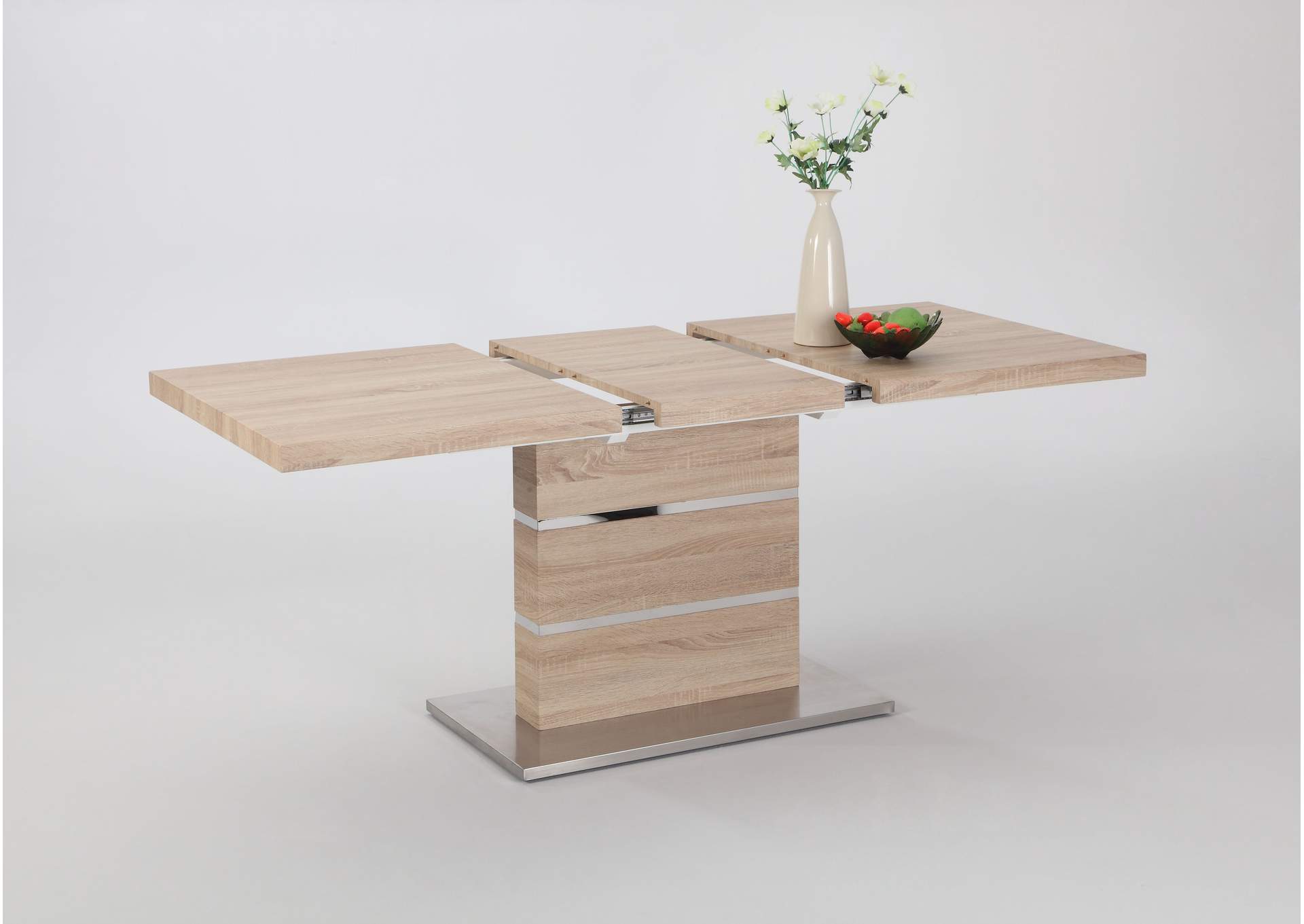 Modern Extendable All-Wood Dining Table image 6