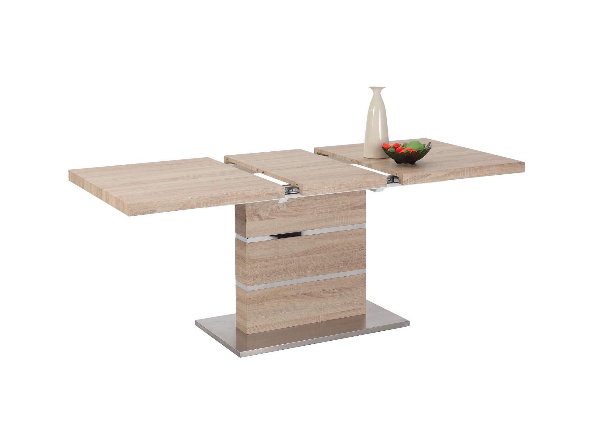 Modern Extendable All-Wood Dining Table image 4