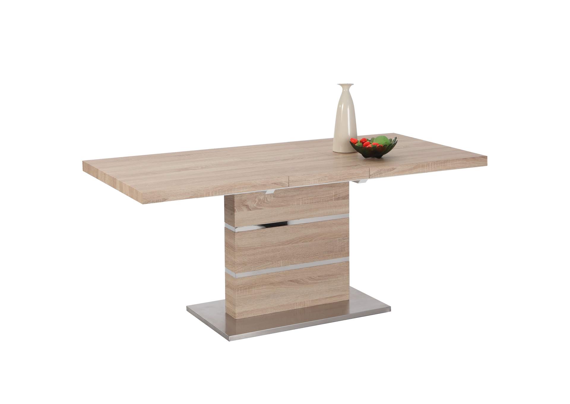 Modern Extendable All-Wood Dining Table image 5