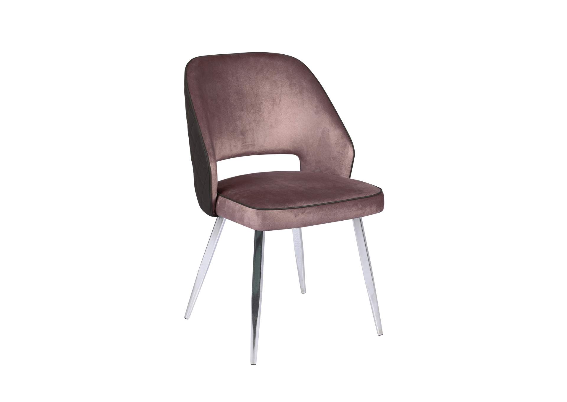 Contemporary 2-Tone Open Back 2-Tone Side Chair image 5