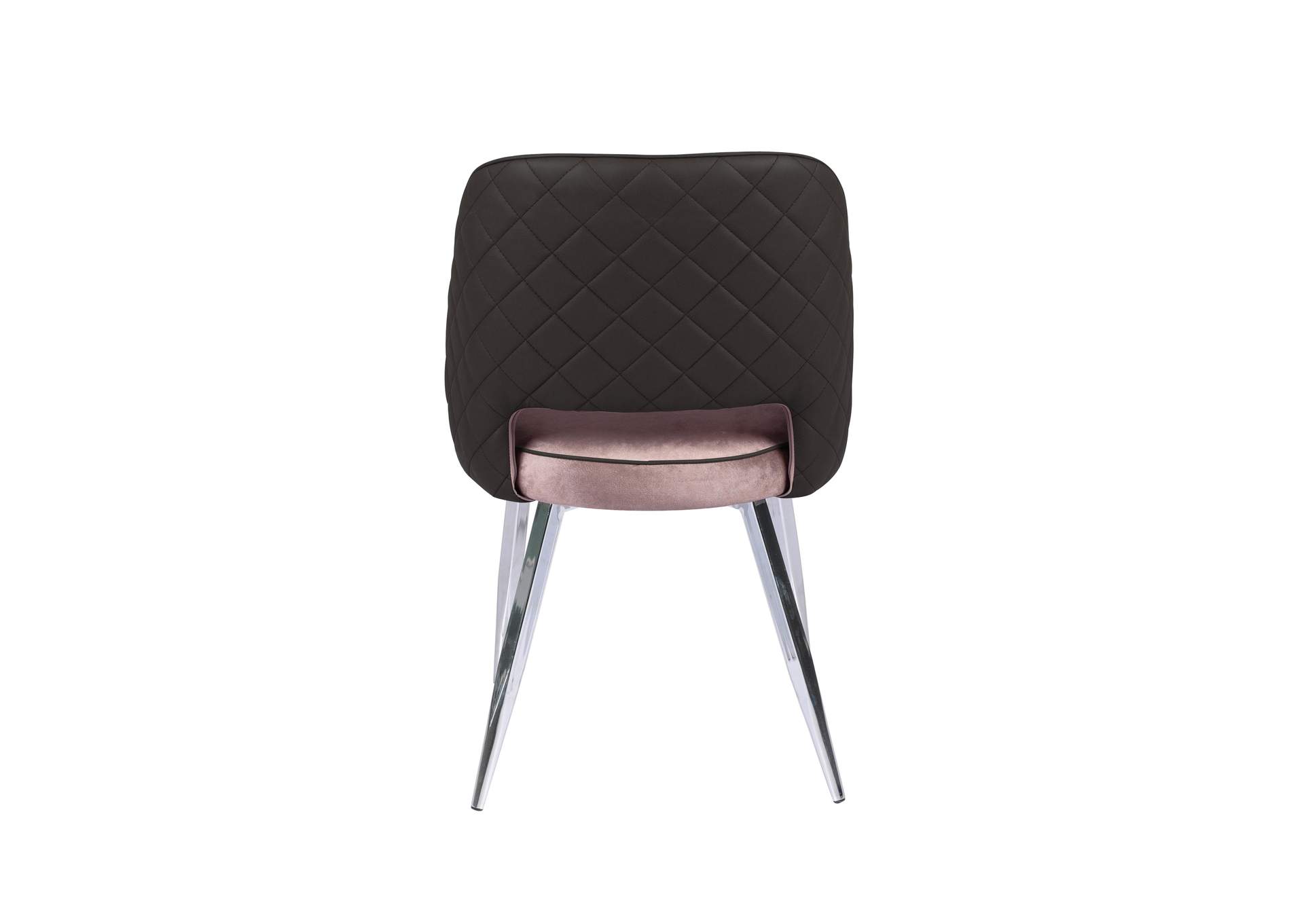 Contemporary 2-Tone Open Back 2-Tone Side Chair image 8