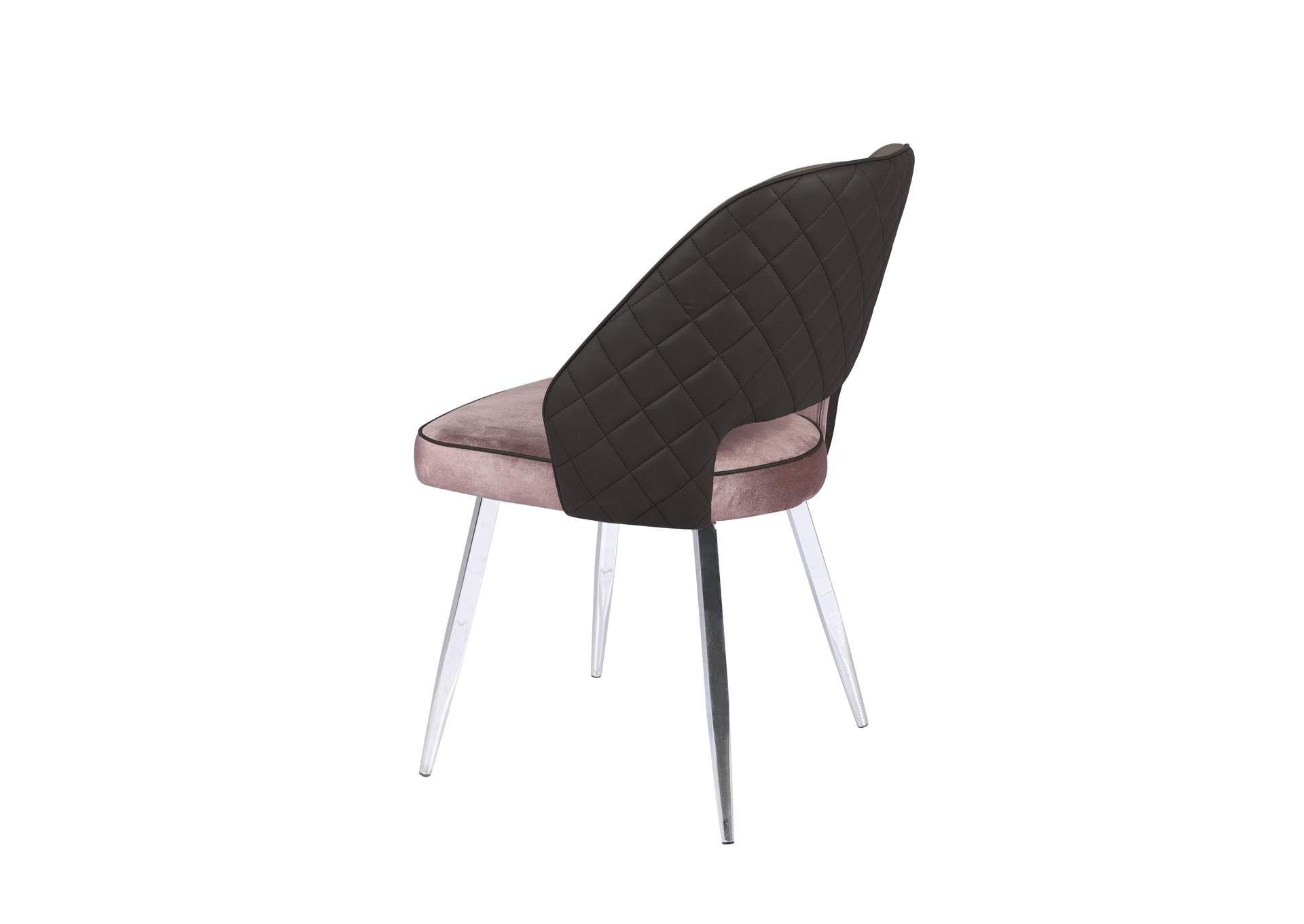 Contemporary 2-Tone Open Back 2-Tone Side Chair image 9