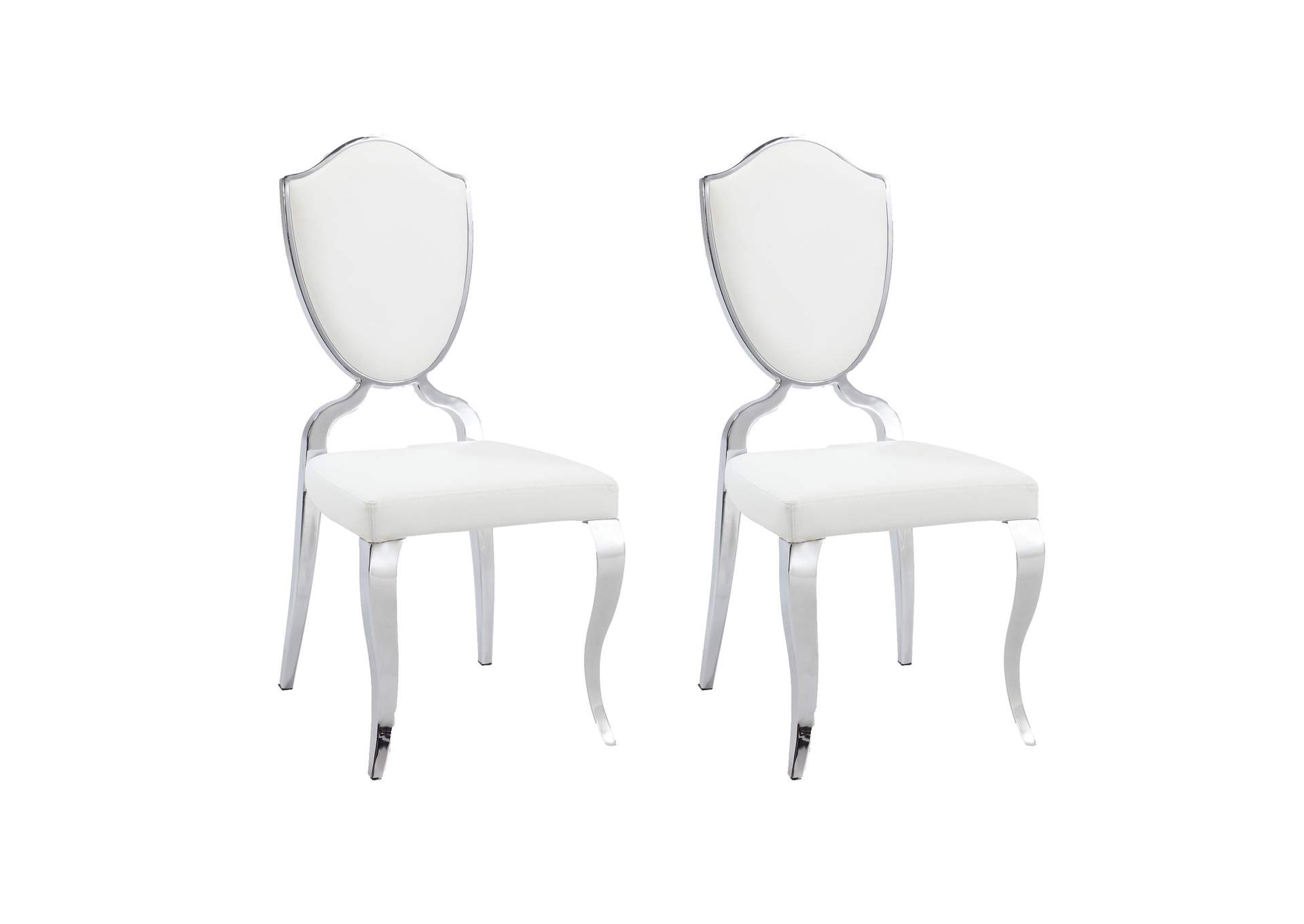 Shield-Back Side Chair With Cabriole Legs image 3