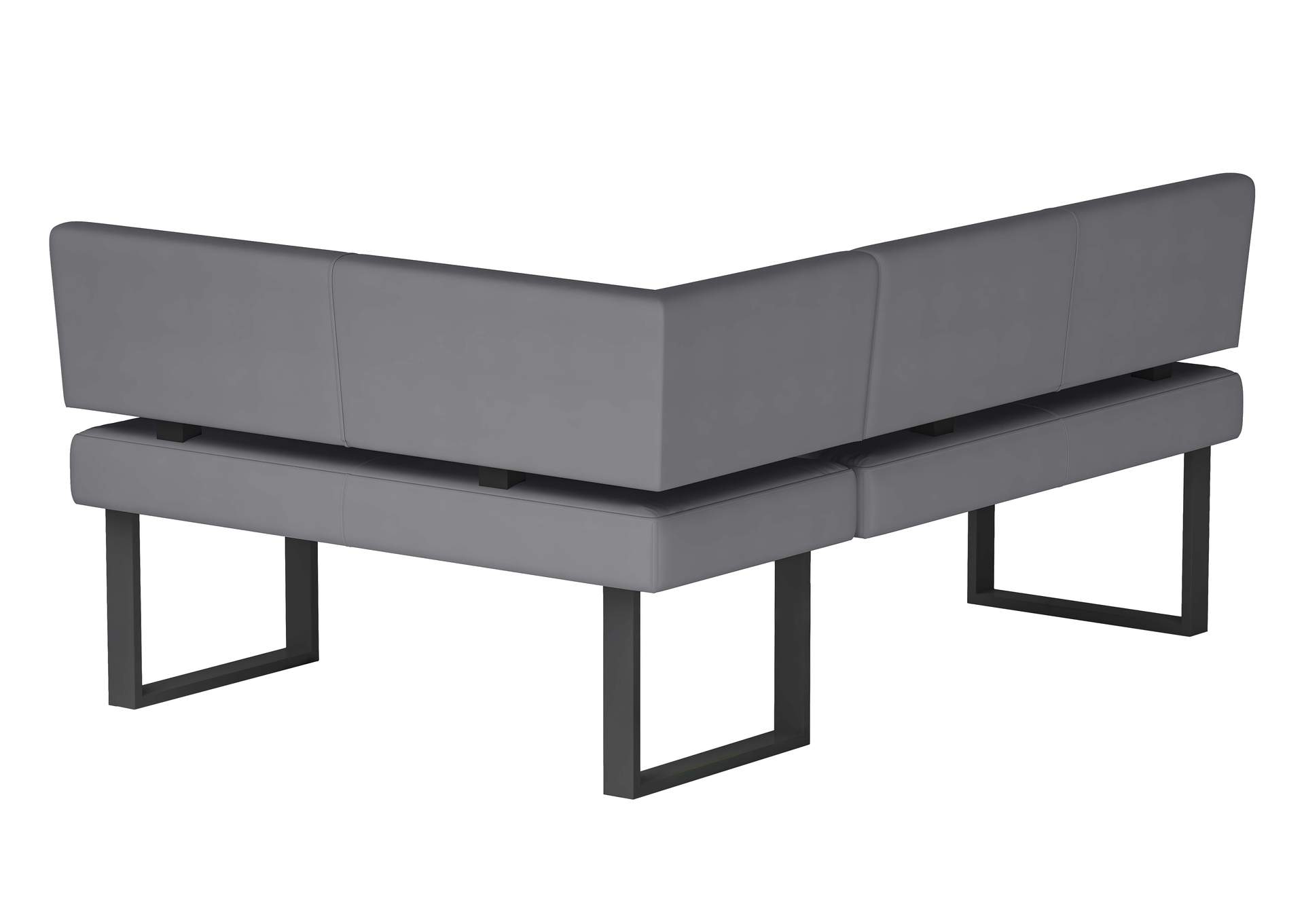 Upholstered Nook With Steel Legs image 4