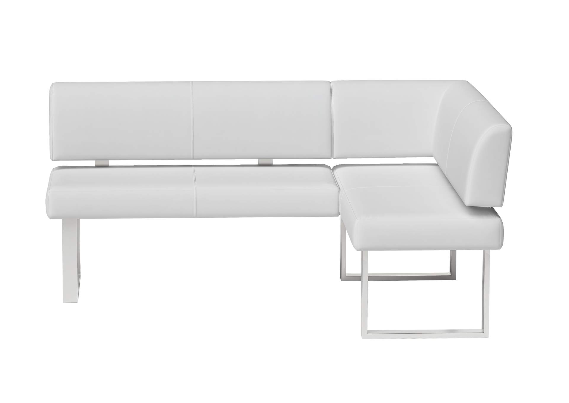 Contemporary Dining Set With Wooden Dining Table & Upholstered Nook image 6
