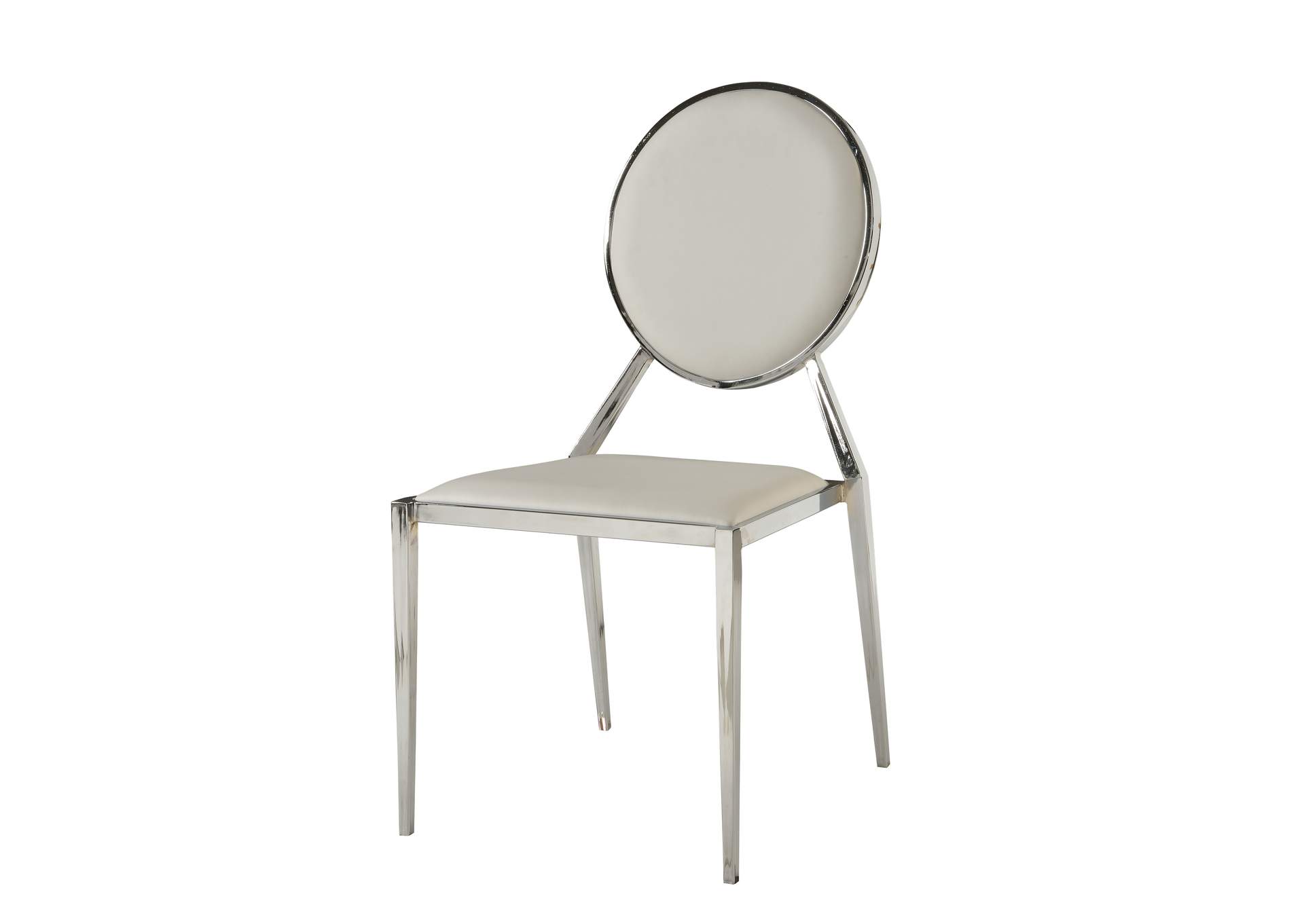 Contemporary Dining Set With Glass Table & Upholstered Chairs image 8
