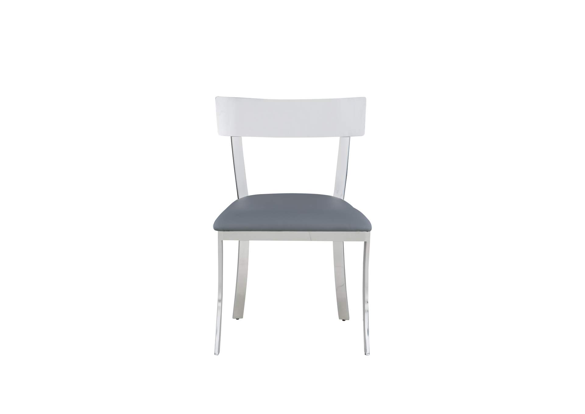Contemporary Curved-Back Side Chair image 4