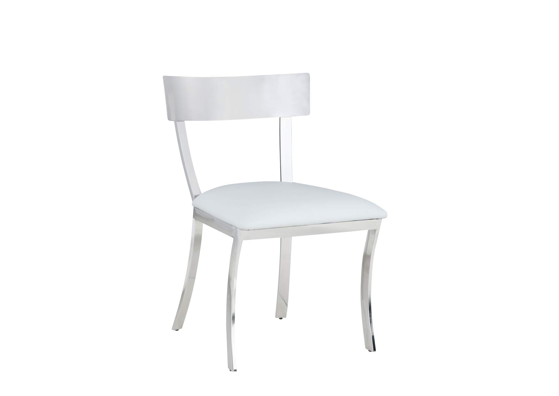 Contemporary Dining Set With Glass Table & Upholstered Chairs image 7