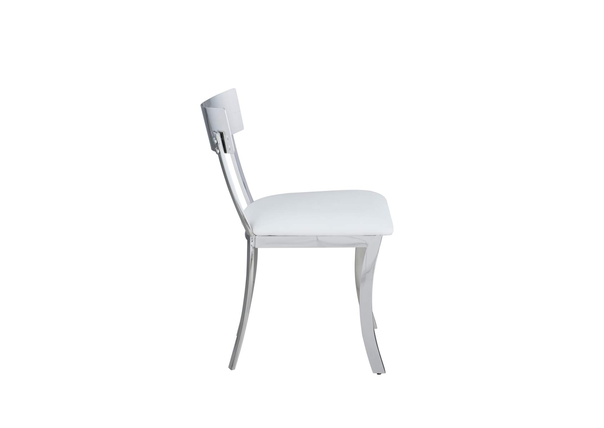 Contemporary Dining Set With Glass Table & Upholstered Chairs image 8