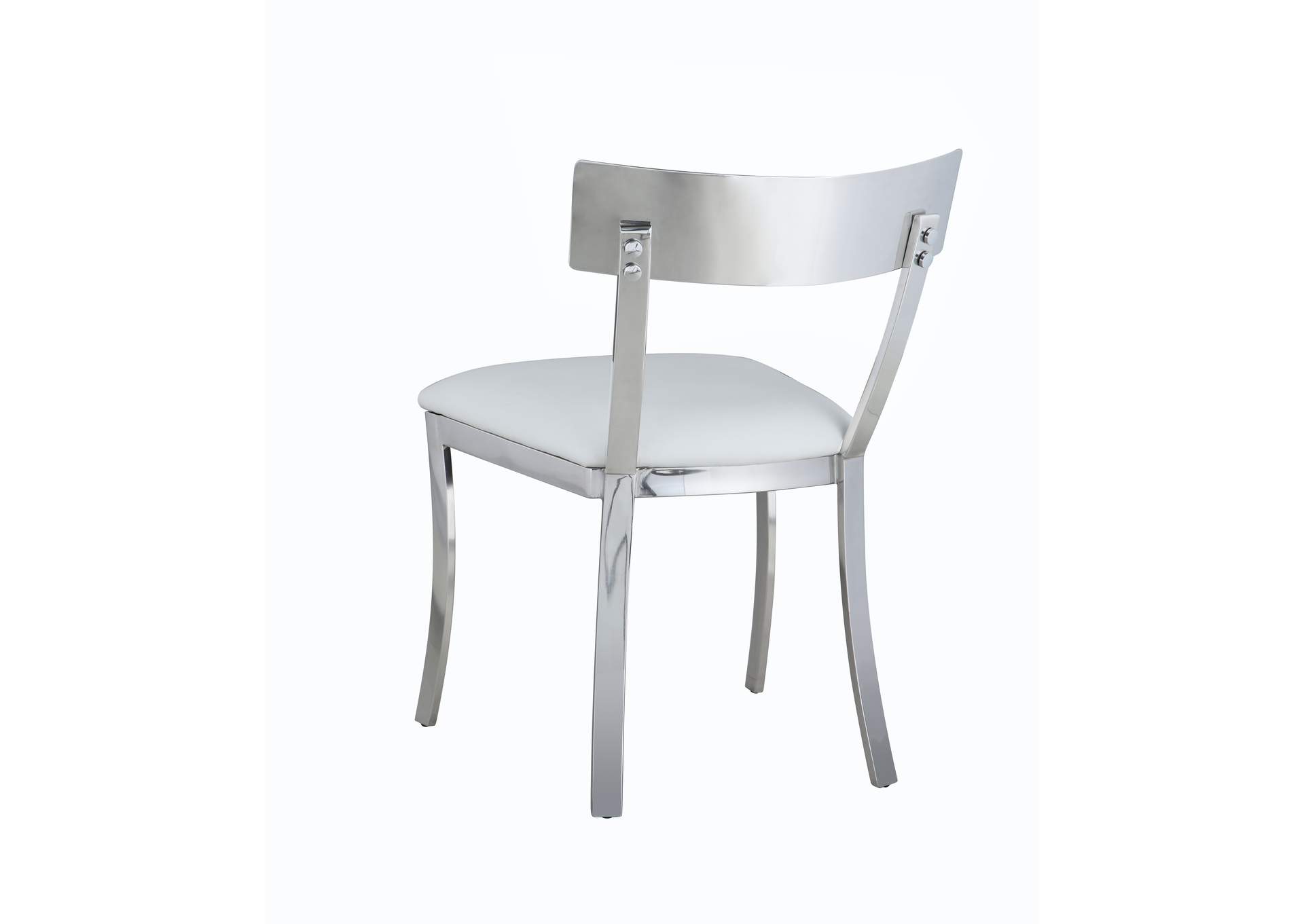 Contemporary Curved-Back Side Chair image 6