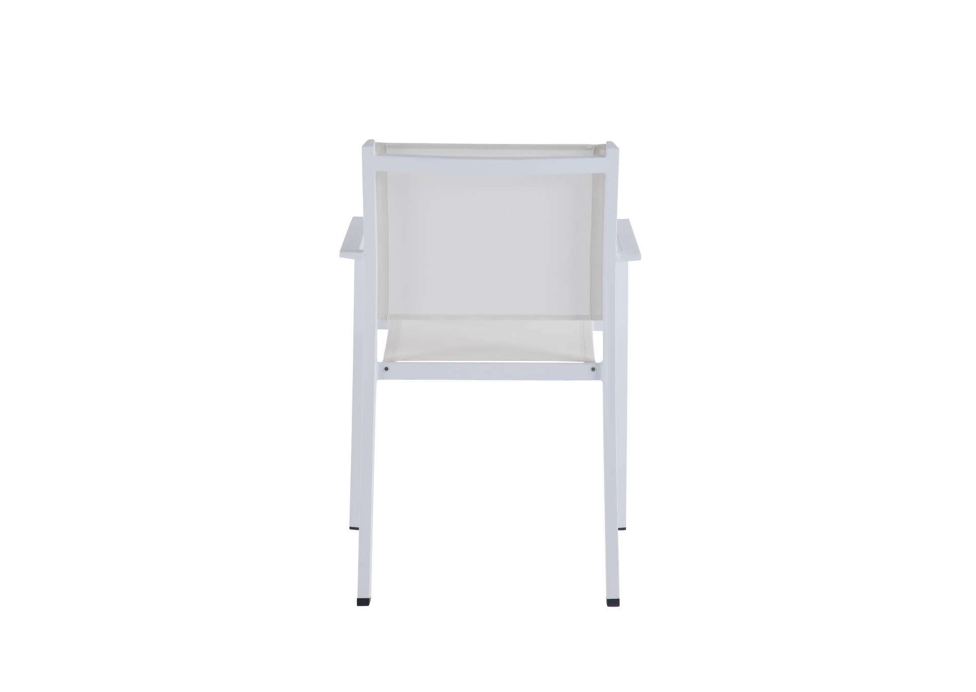 Contemporary Low Back Outdoor Chair With Sling Seat image 6