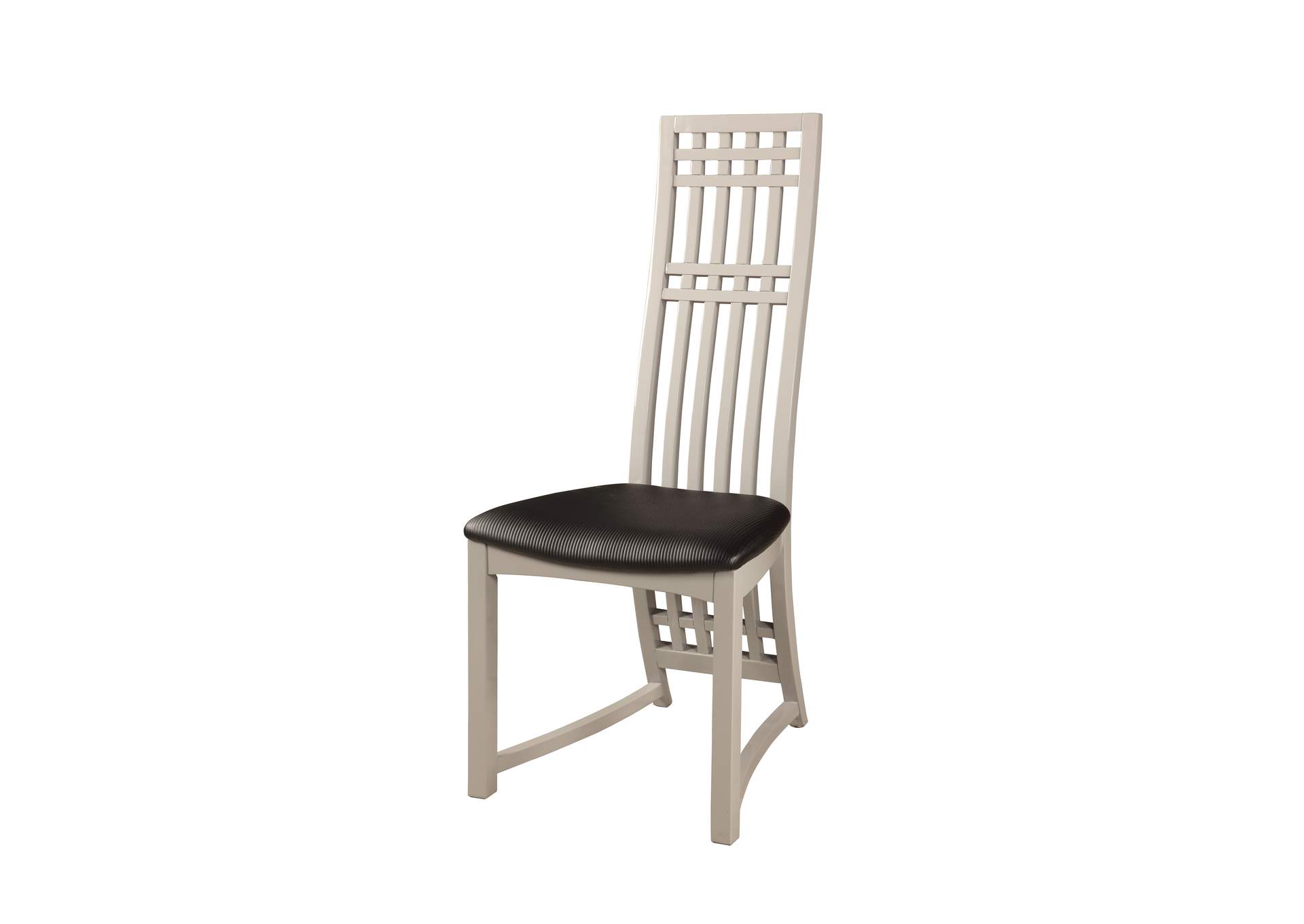 High-Back Lacquer Side Chair image 1