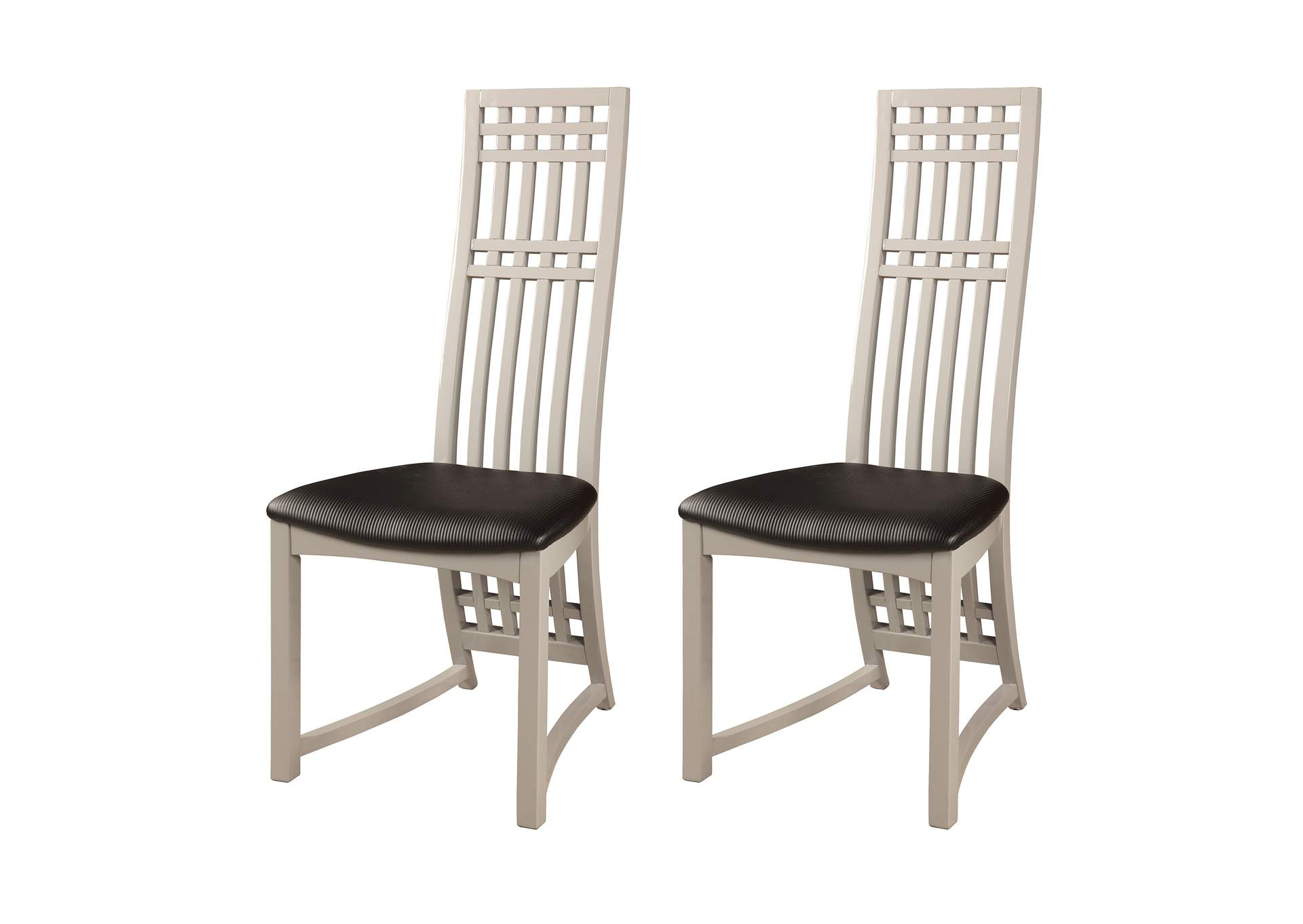 High-Back Lacquer Side Chair image 3