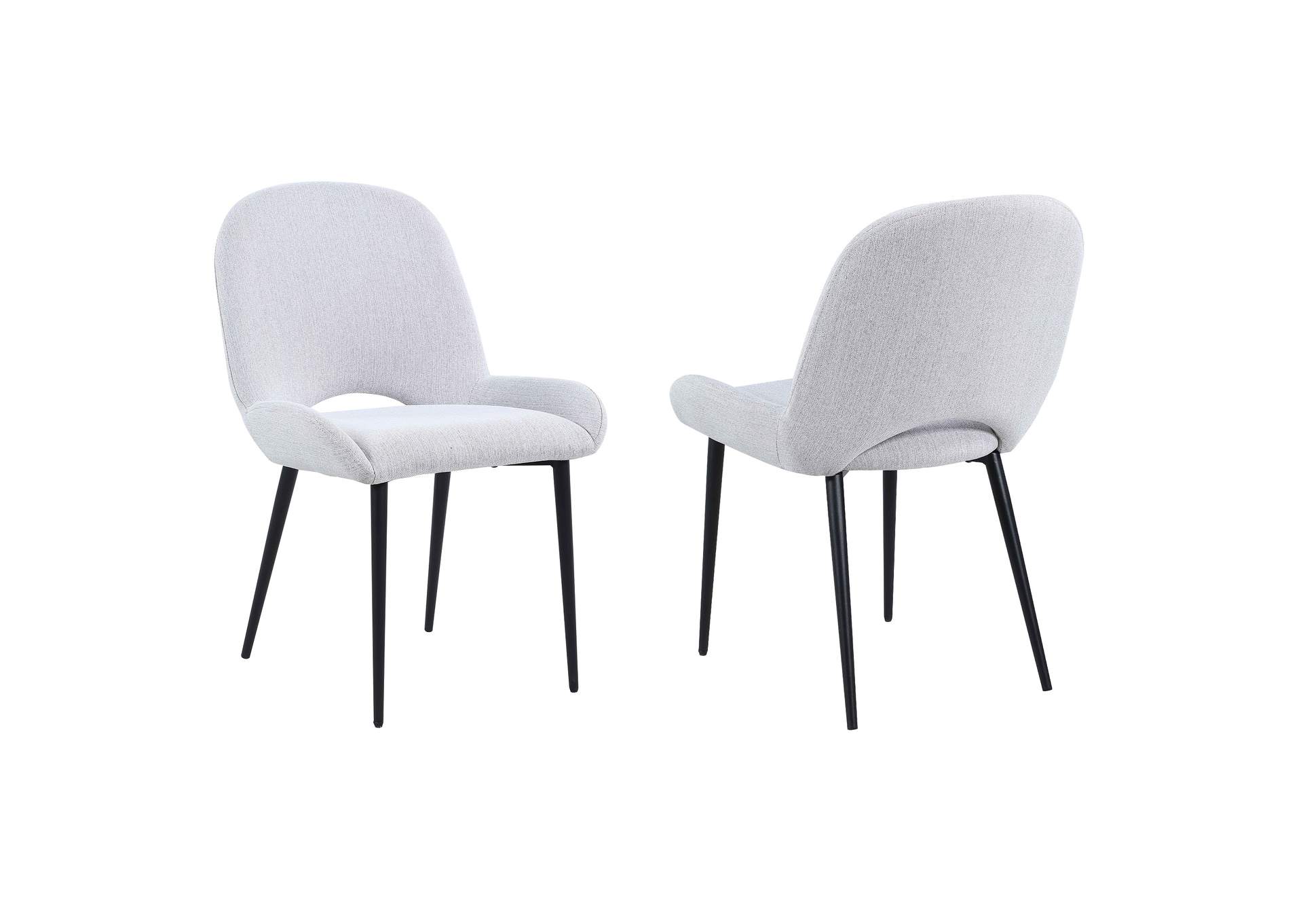 Contemporary Side Chair With Bucket Seat image 3