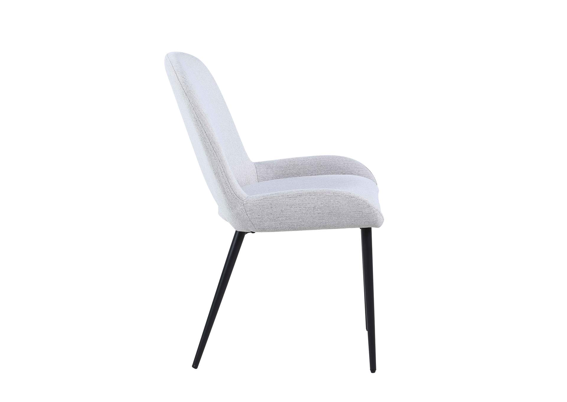 Contemporary Side Chair With Bucket Seat image 7