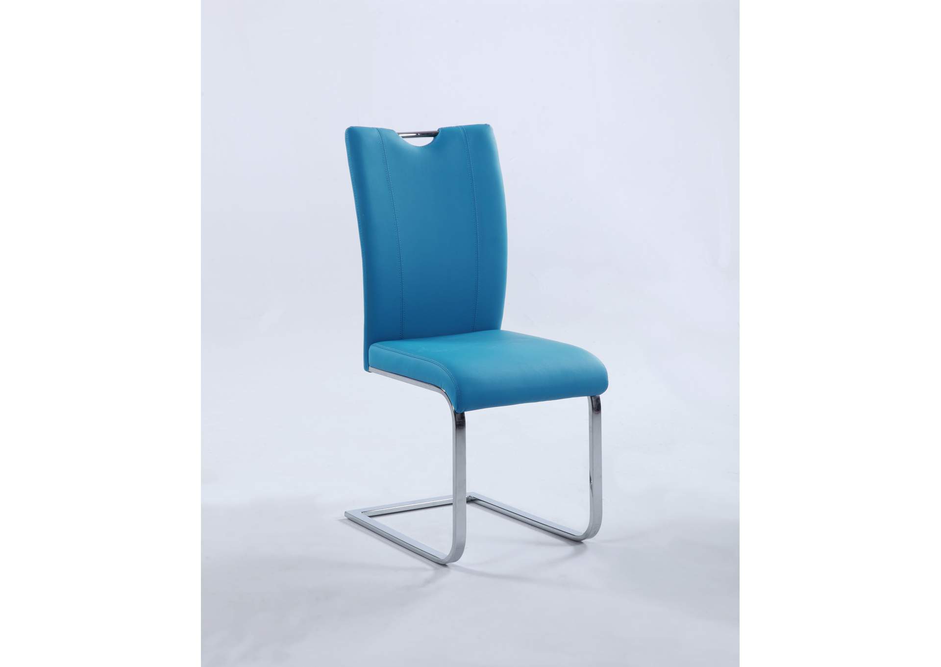 Contemporary Handle-Back Cantilever Side Chair image 3