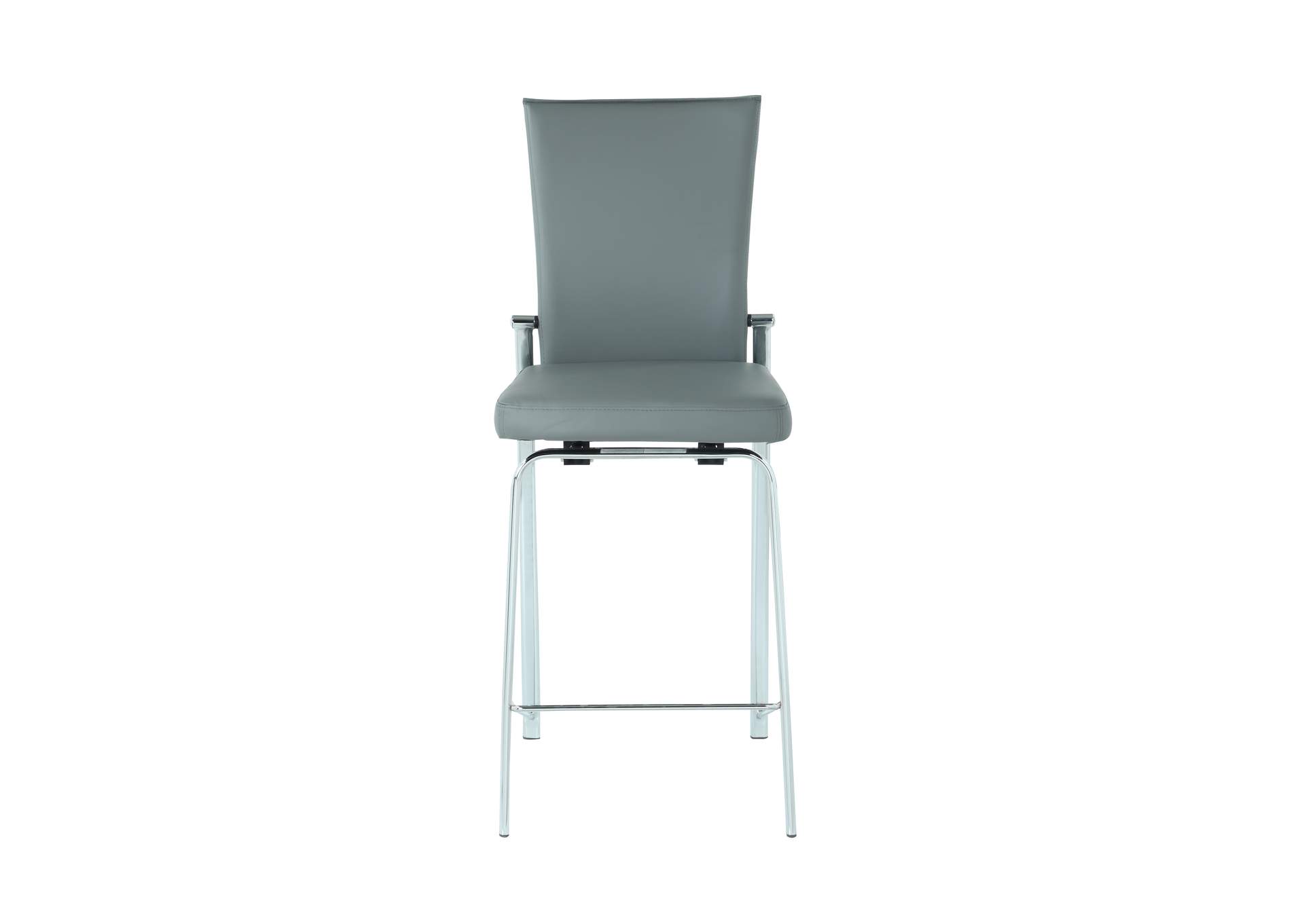 Contemporary Motion Back Bar Stool With Chrome Frame image 7